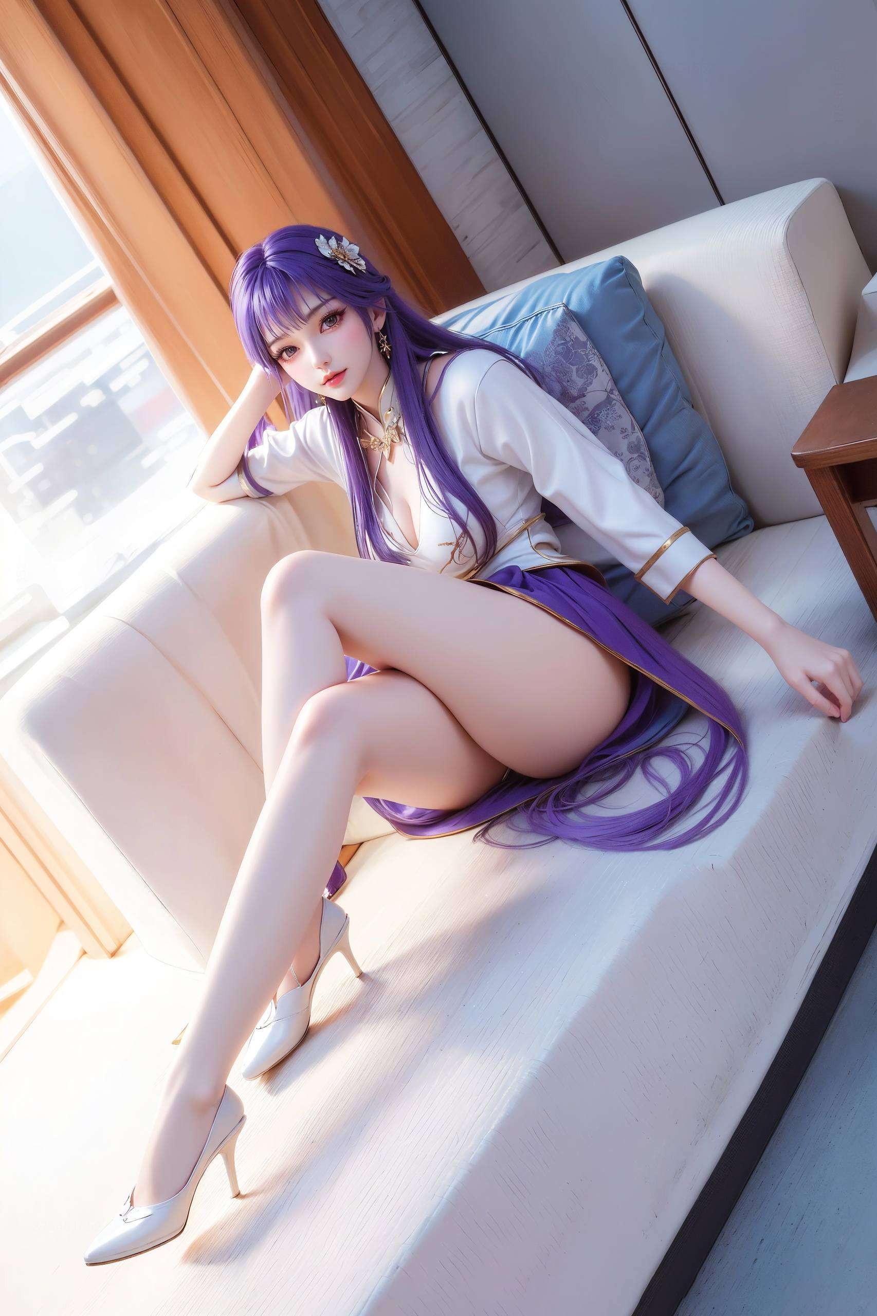 她的眼神深邃让这位天穹女神天天陪你左右？