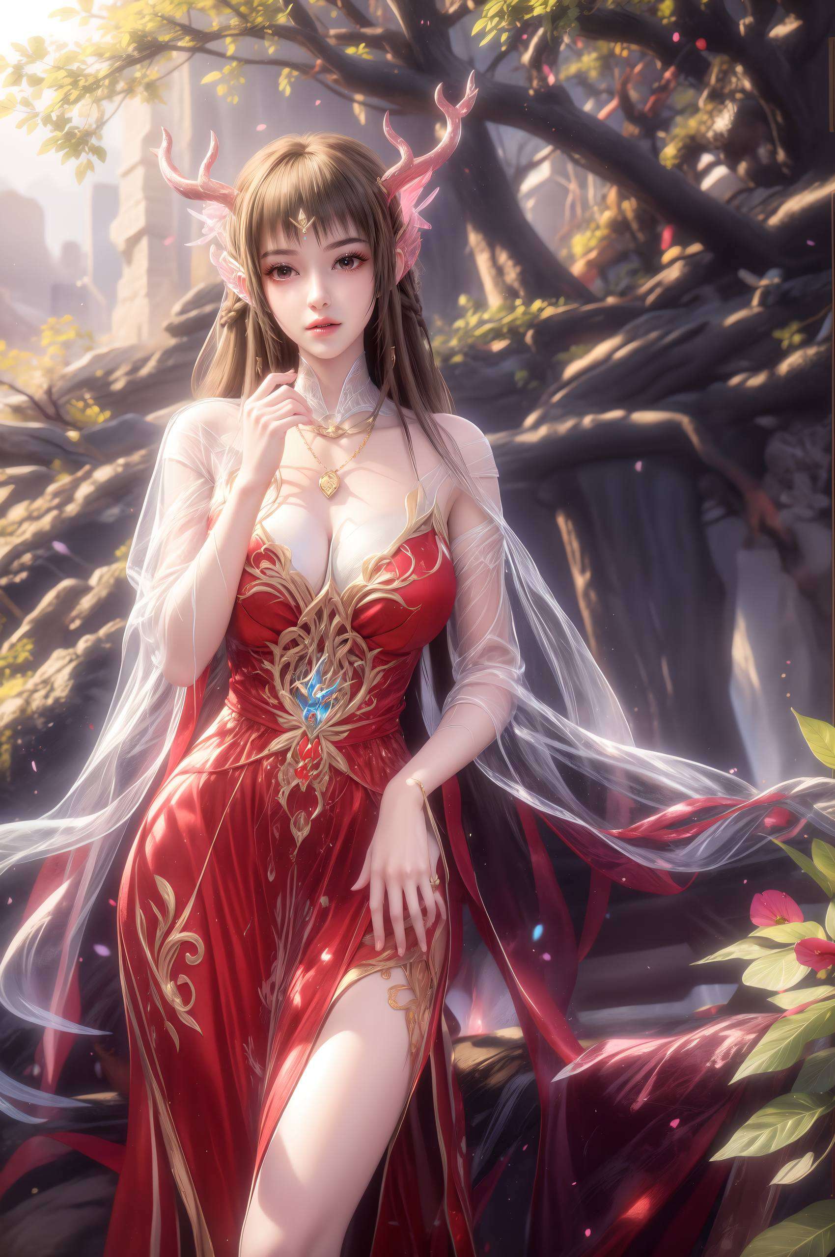 更是灵魂的震撼玄幻国漫中的绝世女神