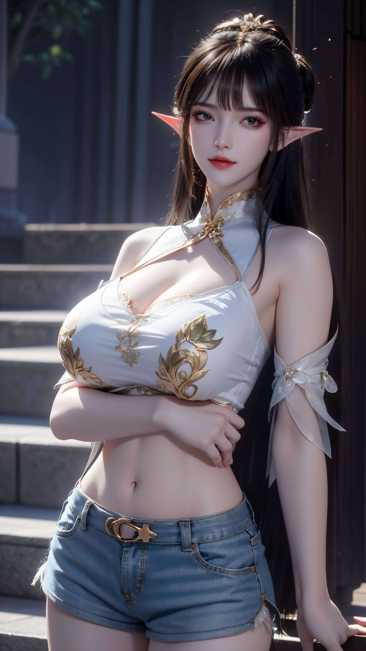 仿佛在说：“看什么看毕竟