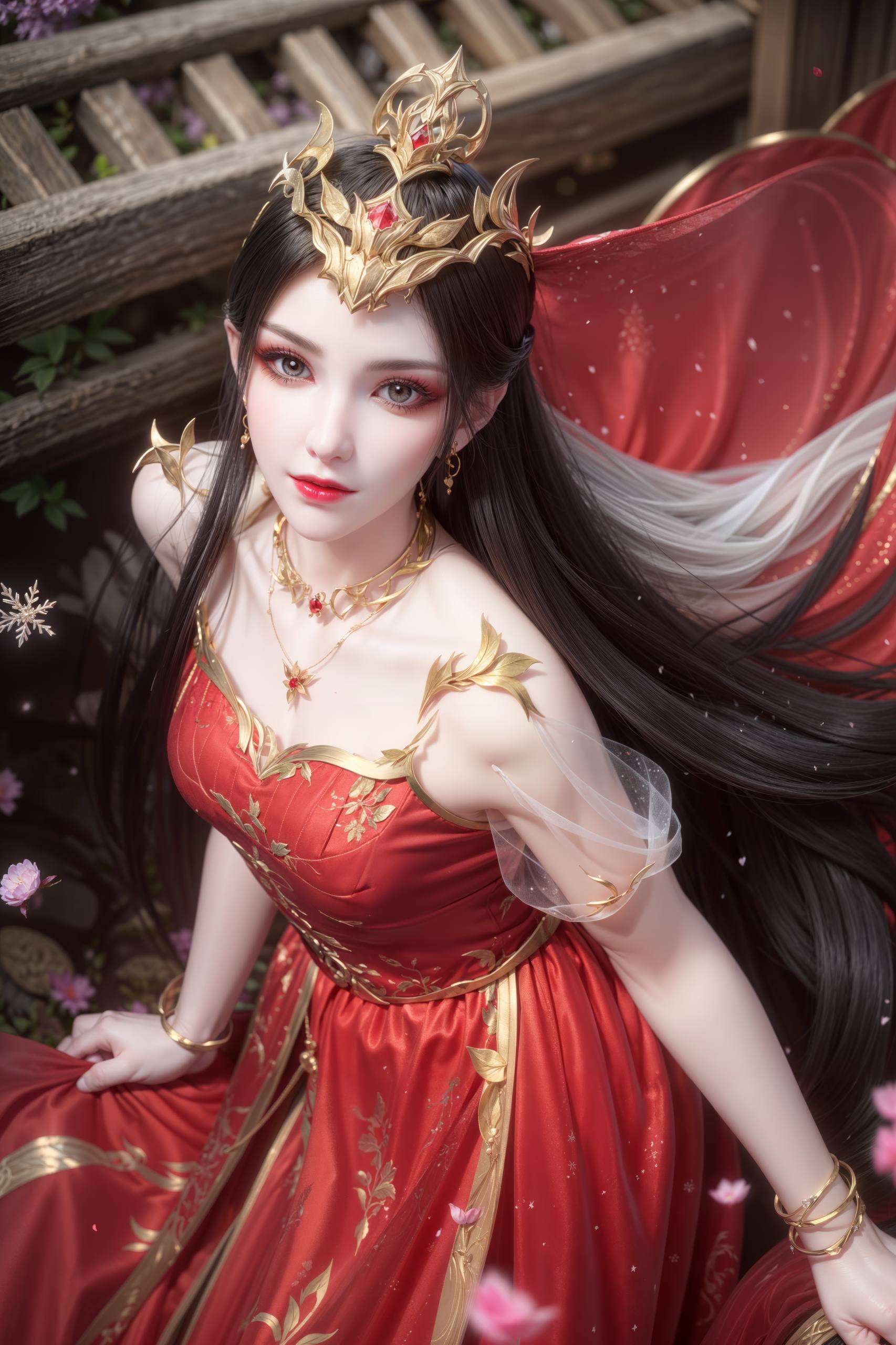 彩鳞之姿国漫女神