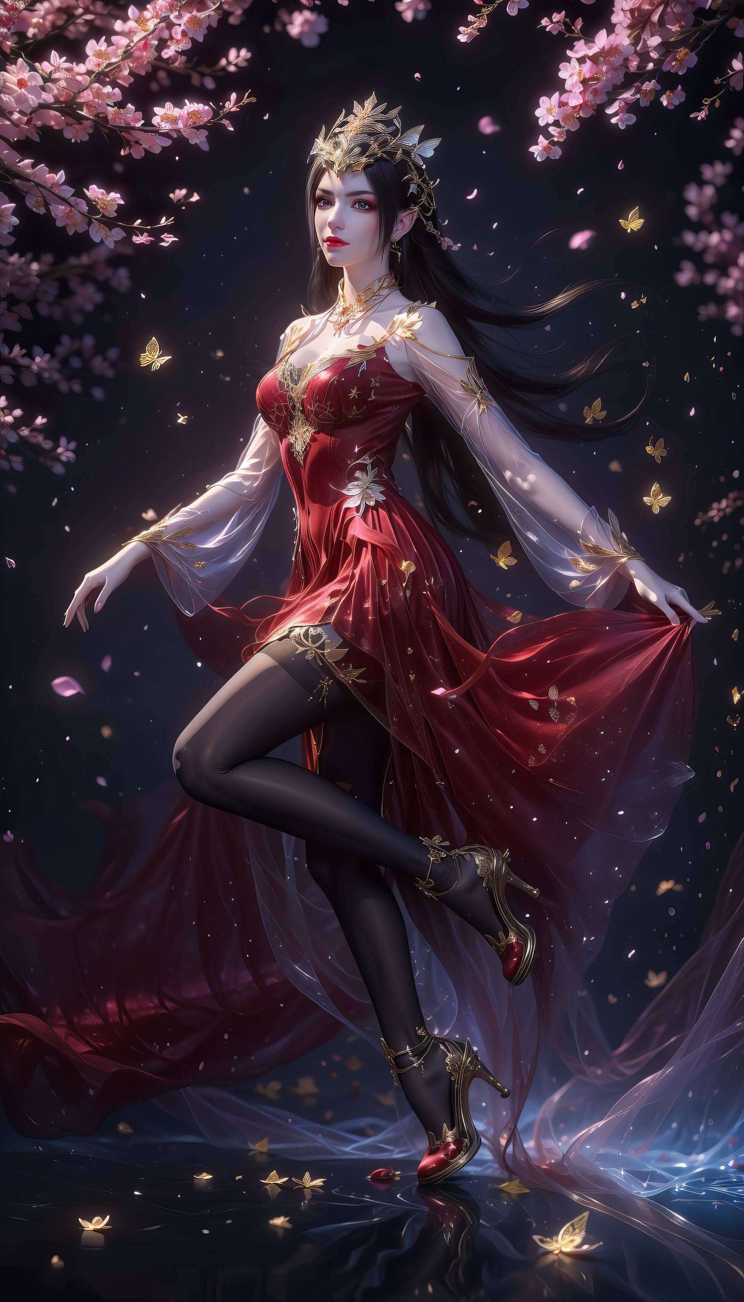 其女亦承母之风美女之姿