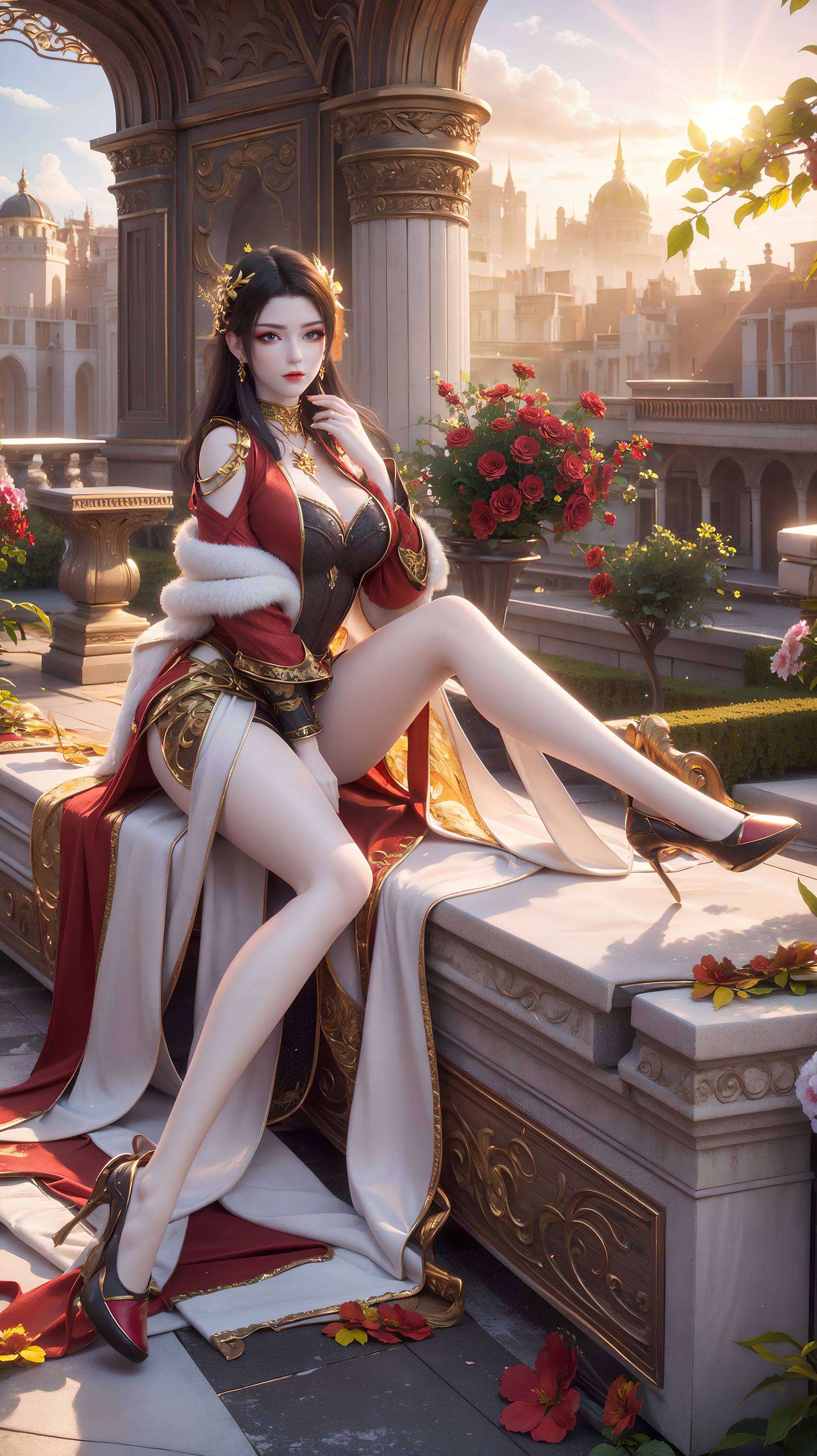 美杜莎女王以其绝世容颜和蛇女魅力让人一见倾心