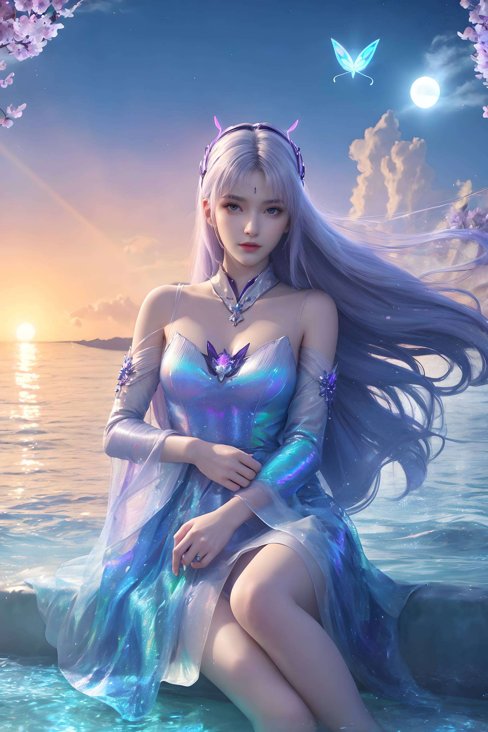 让你的屏幕也来一场视觉盛宴吧！完美展现她的厄难毒体魅力