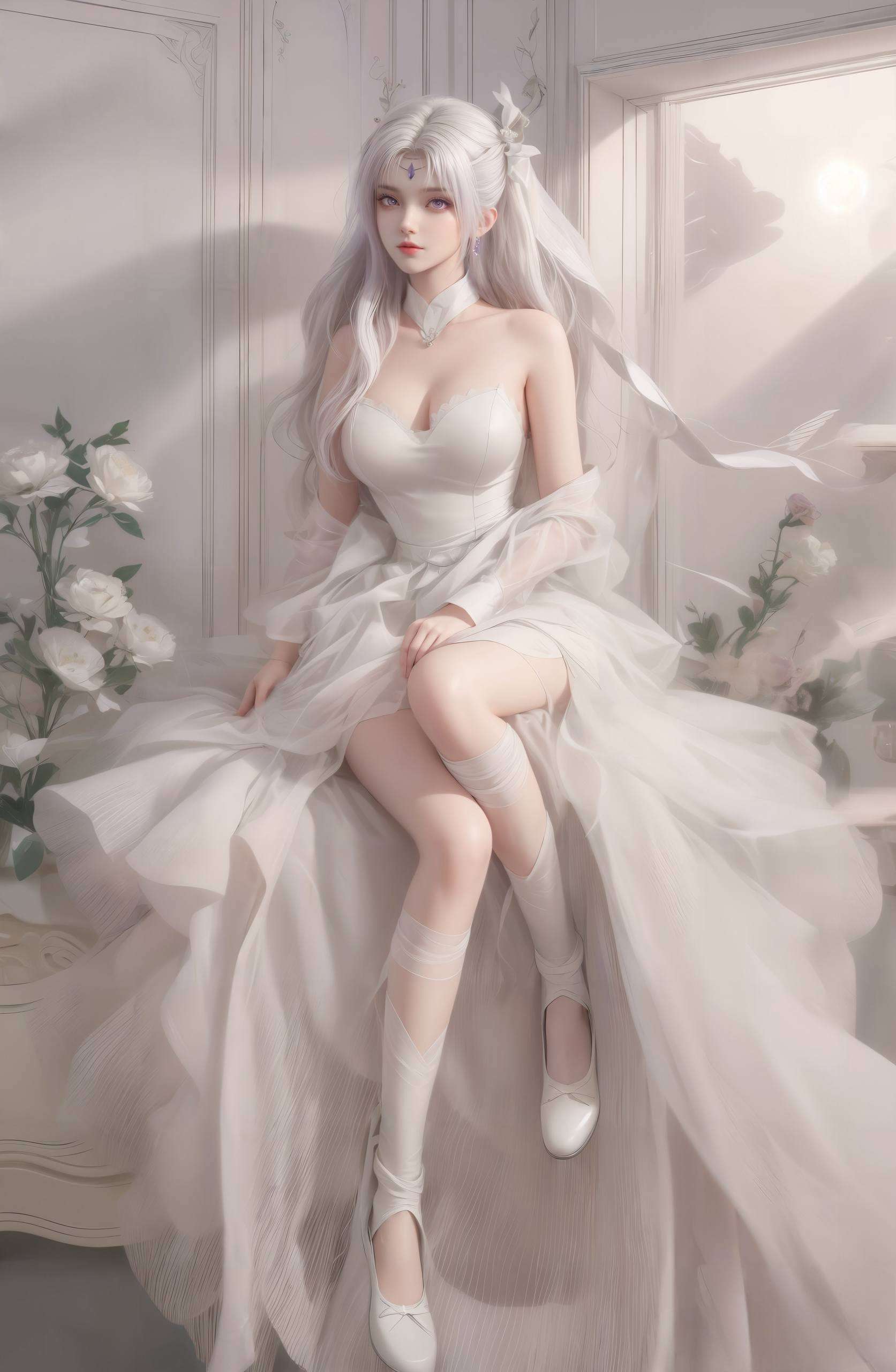 ”她的厄难毒体不仅没有掩盖她的美丽你的电脑屏幕上