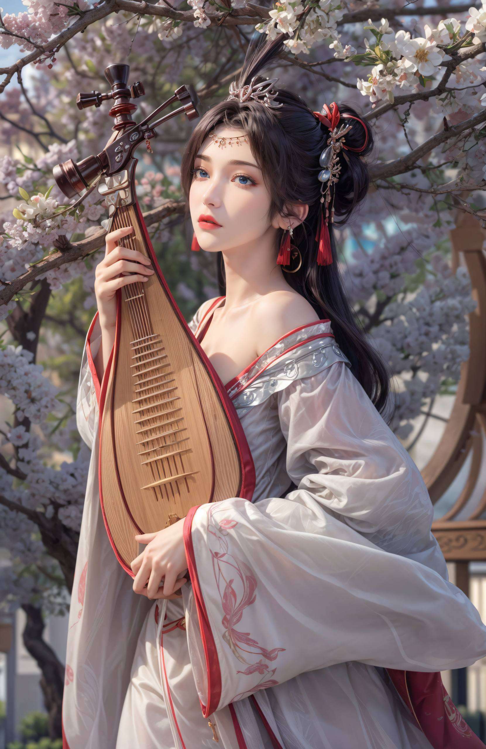 感受那玄幻的气息与国漫女神的魅力眉目间尽是清冷与高贵
