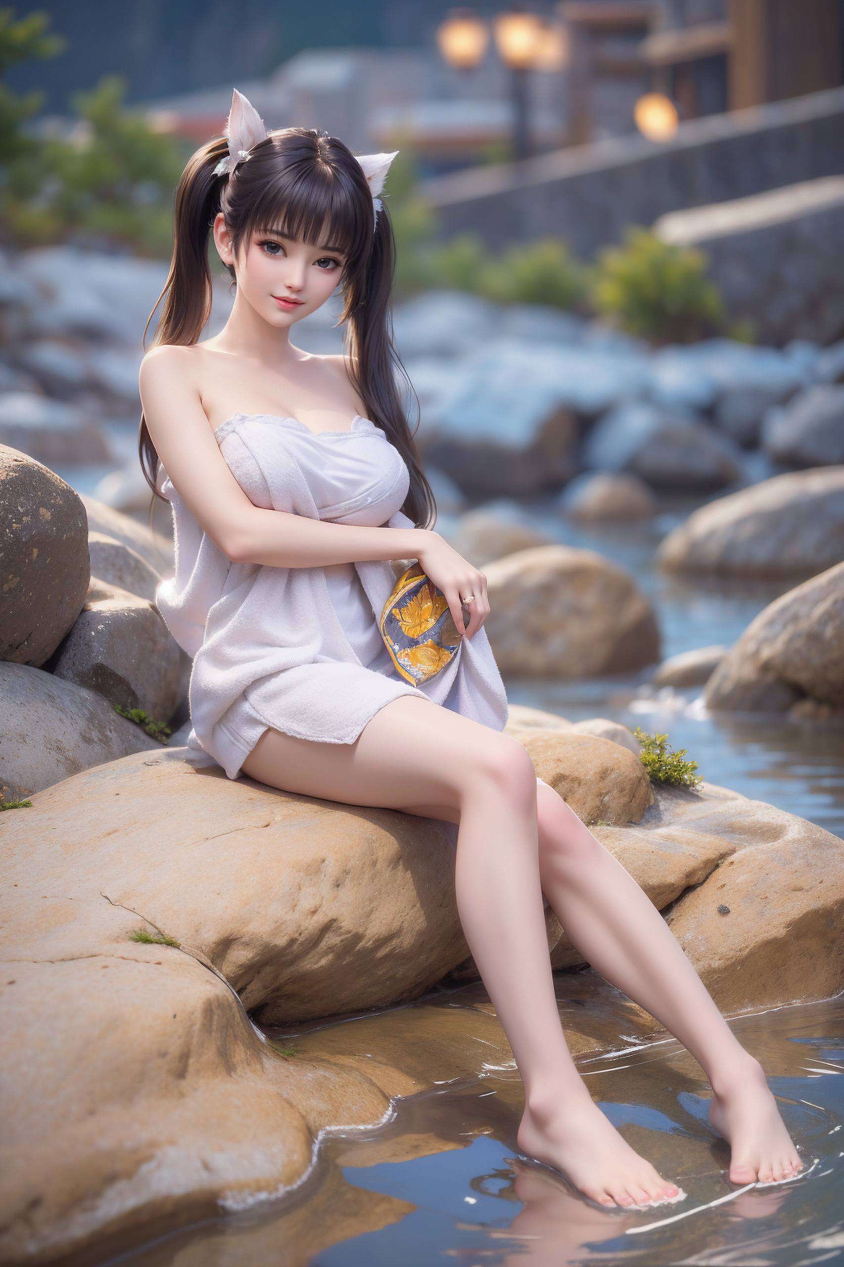 紫妍仿佛在诉说着每一个不屈的灵魂