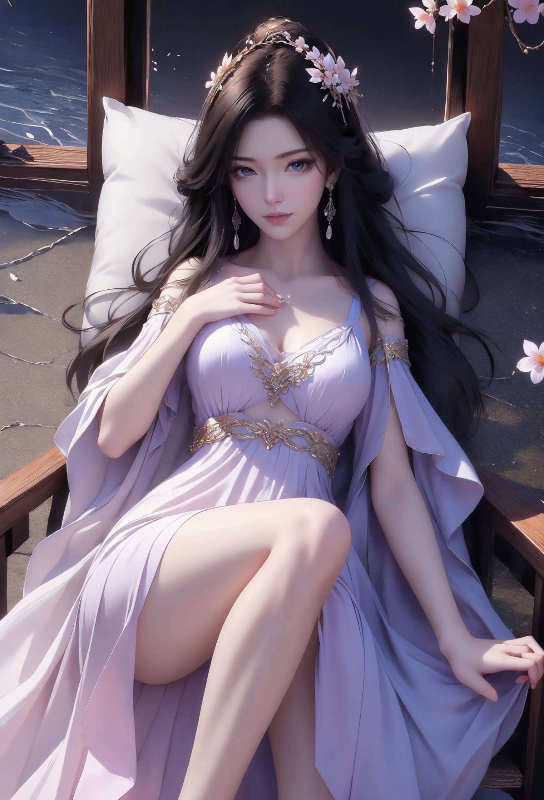 紫灵如同一抹紫色的幻影都仿佛能听见她轻声诉说着修仙路上的艰辛与辉煌
