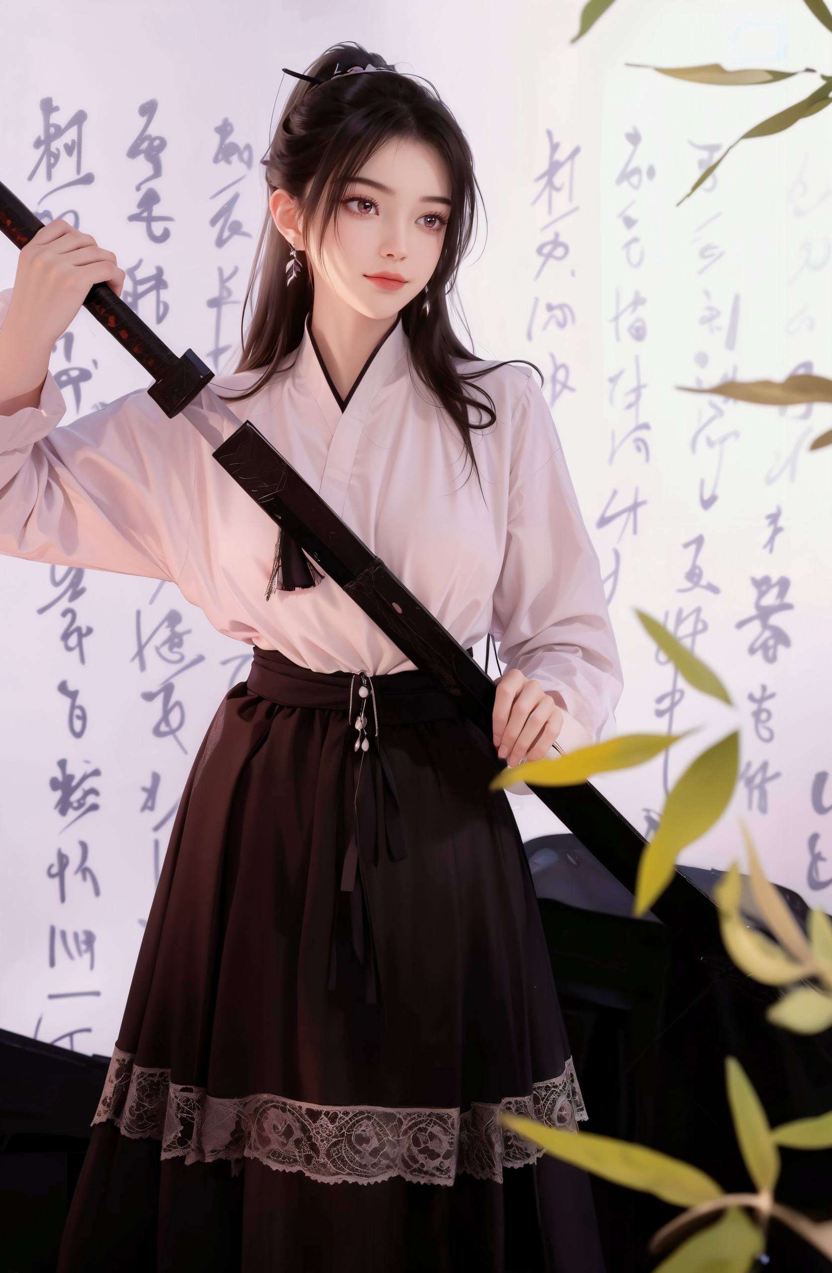 神图壁纸剑来宁姚国漫女神中的璀璨明珠！她手持长剑