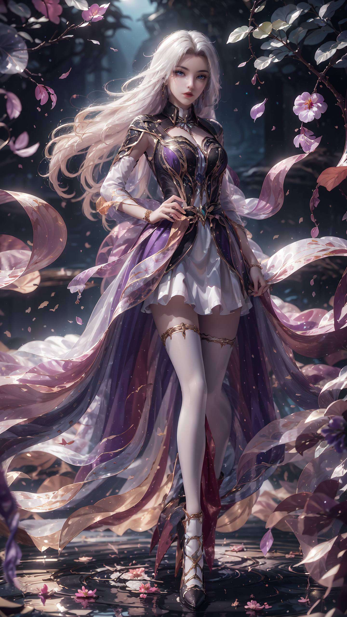 想象一下都能看到这位冰雪女神的冷艳眼神