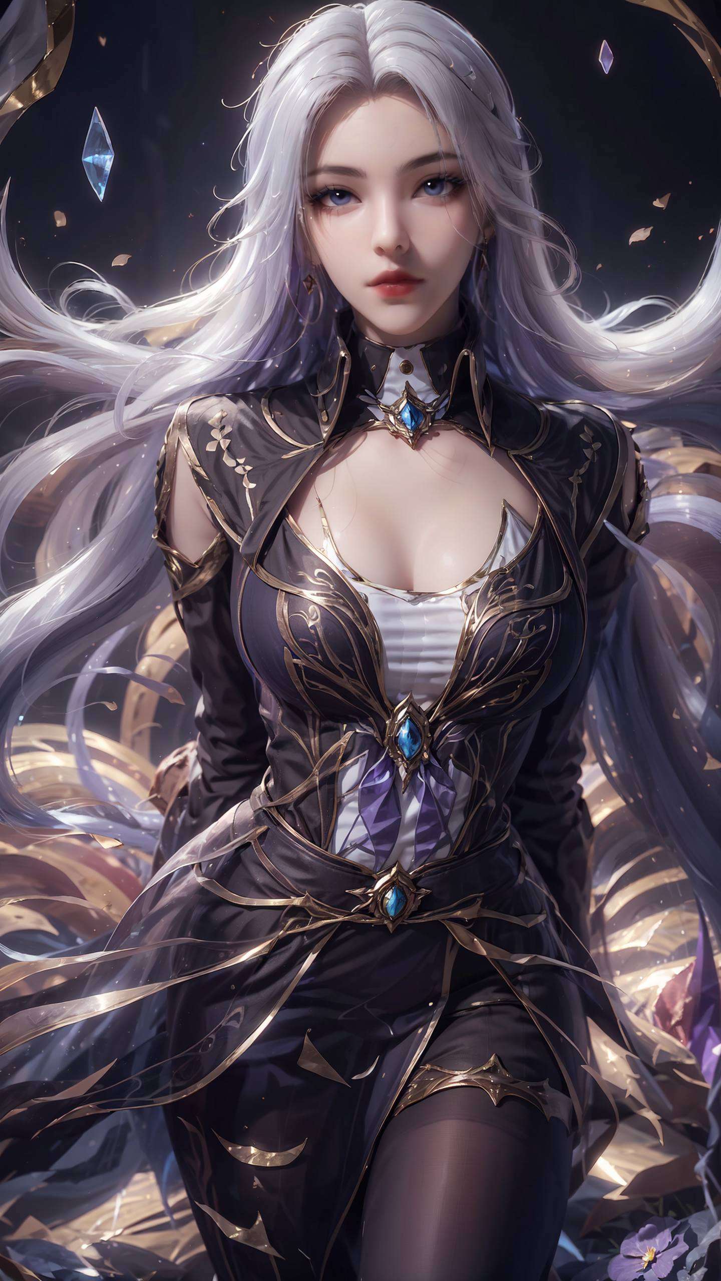 快来下载这些精美的壁纸让你的手机屏幕也沉浸在这位国漫女神的光辉之中吧！