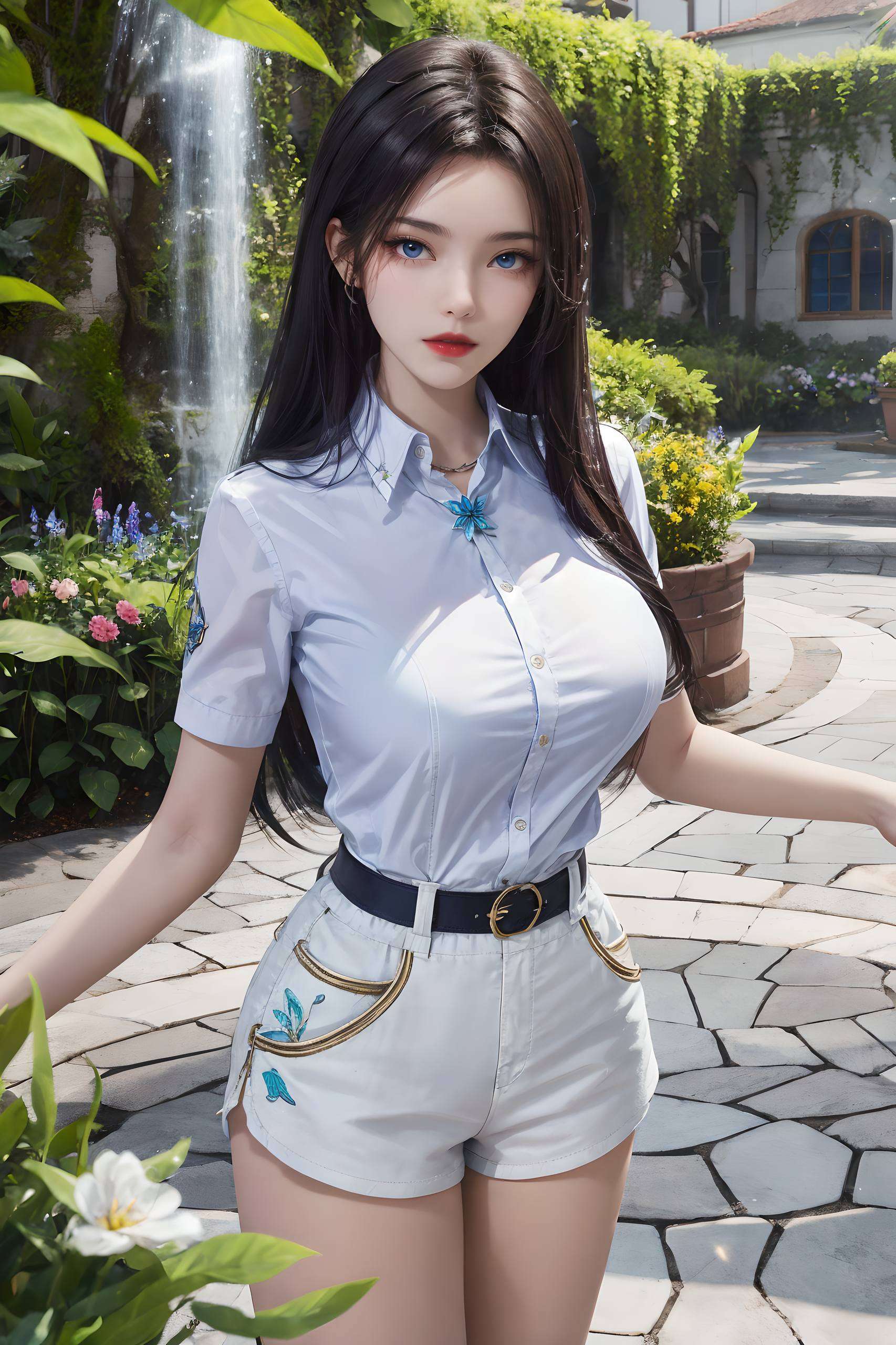 如见仙子临凡令人心醉神迷
