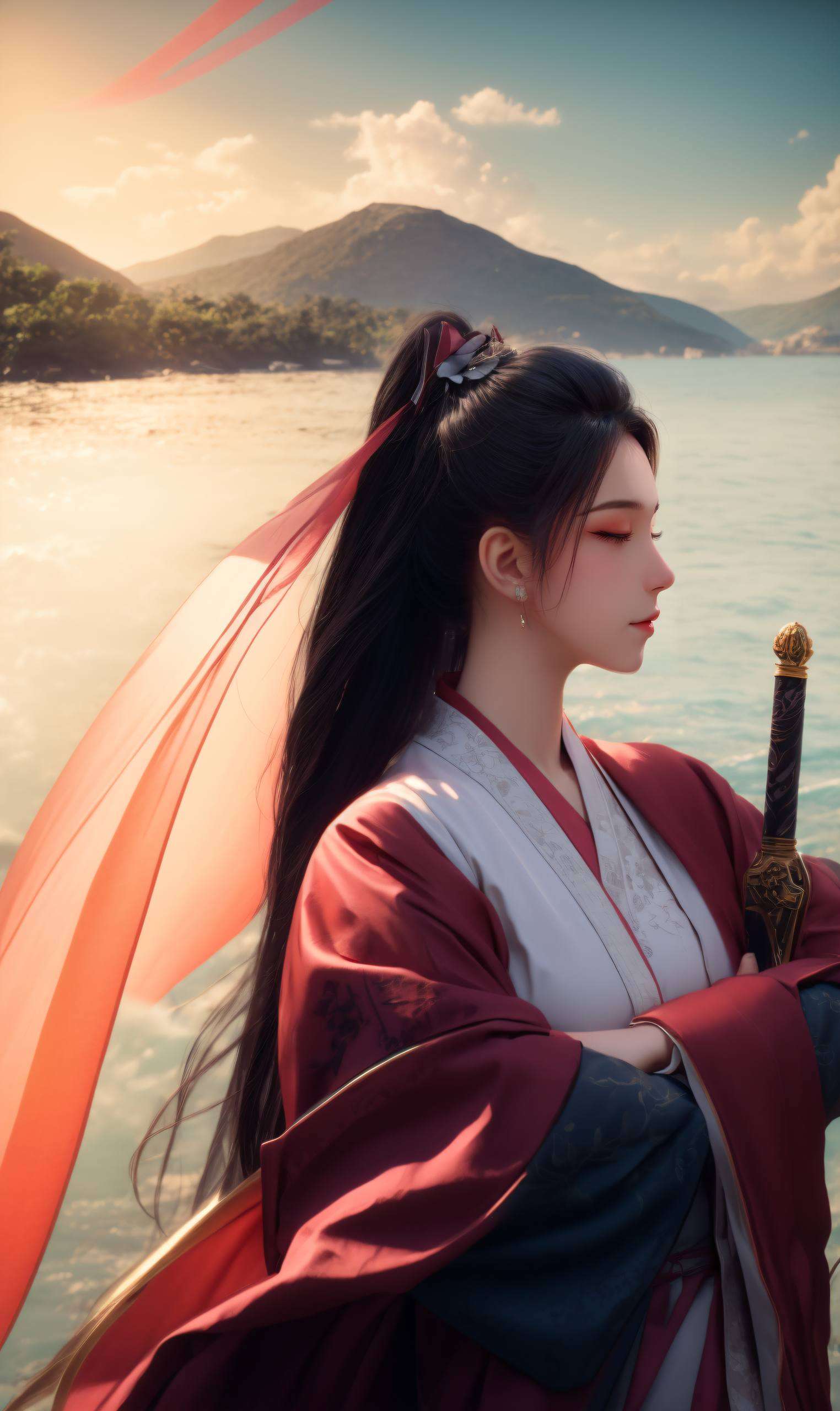 不仅颜值爆表这位国漫女神