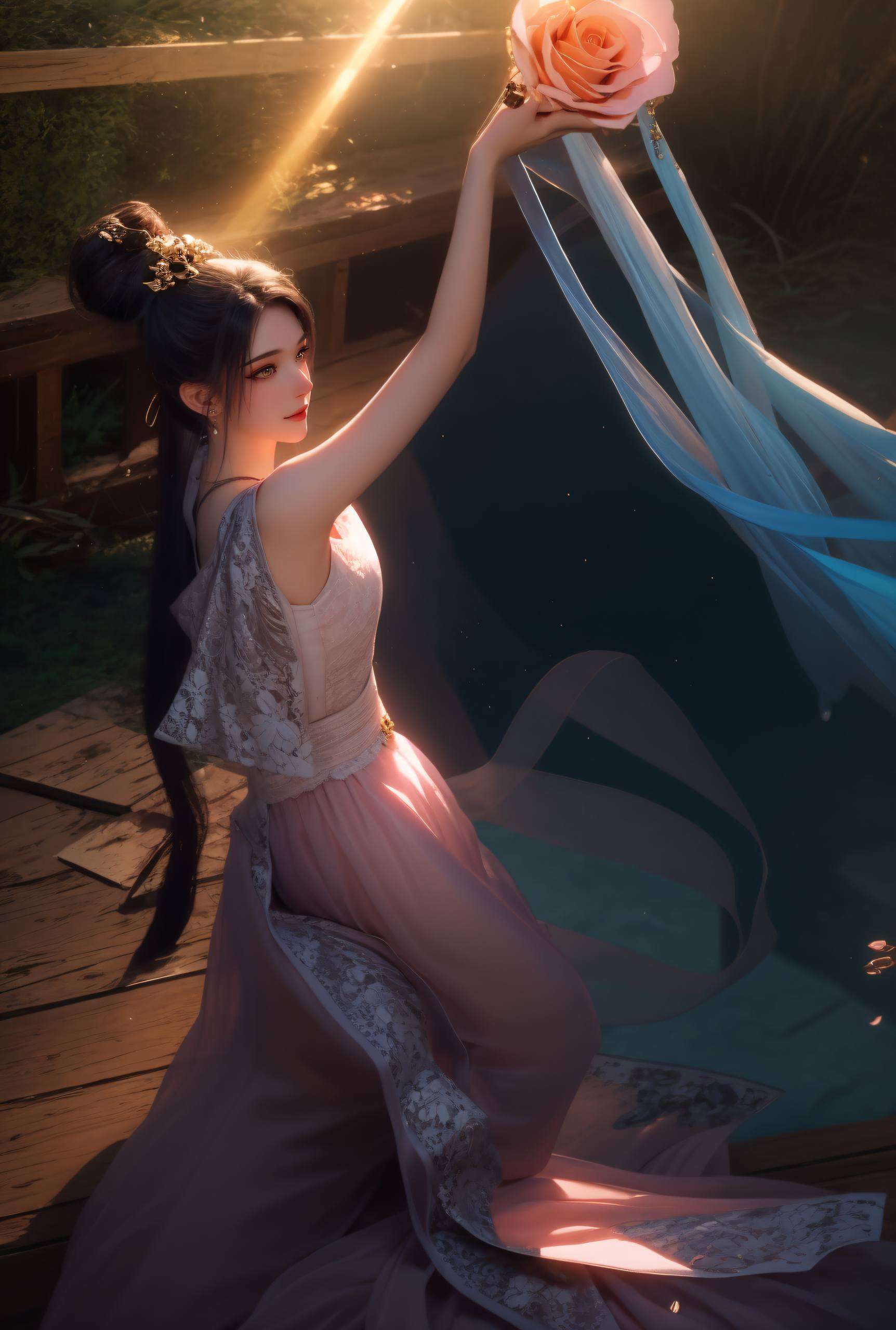 仿佛能从屏幕里跳出来美得让人窒息