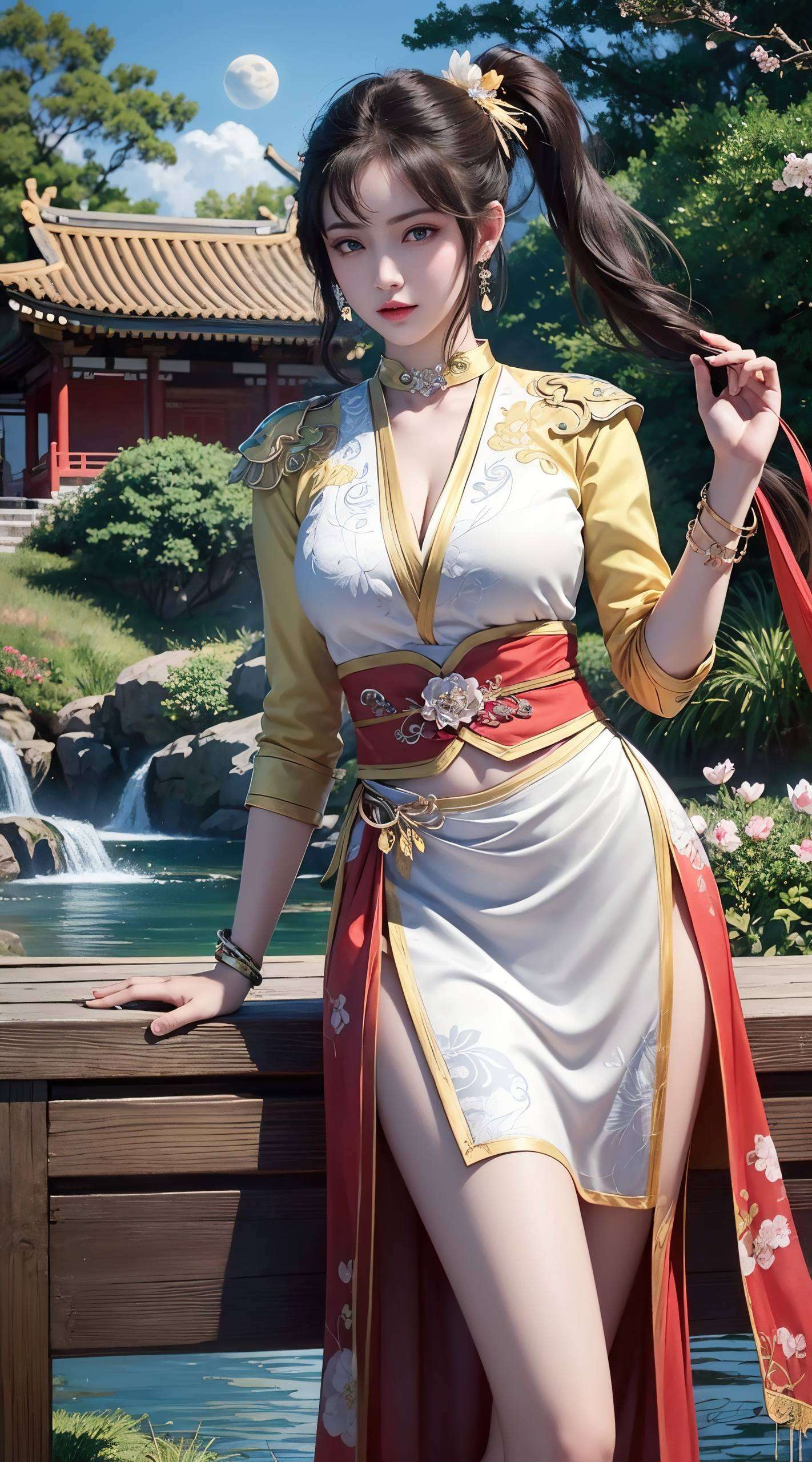 各位动漫迷们！今天给大家带来的是少年歌行中的国漫女神——司空千落的超炫换装壁纸！想象一下高清无码