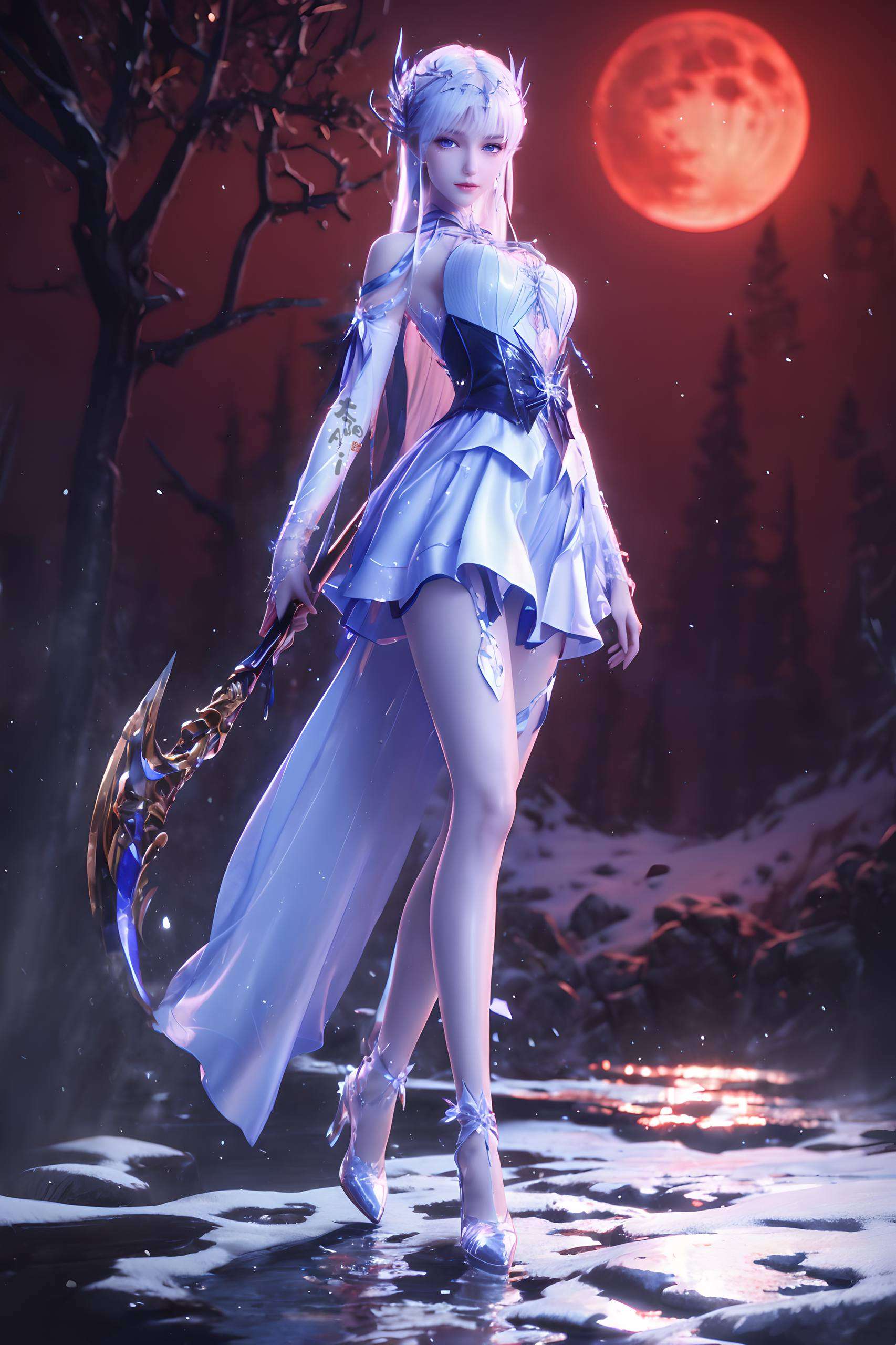 更展现了国漫女神的独特魅力也是对动漫艺术的赞美