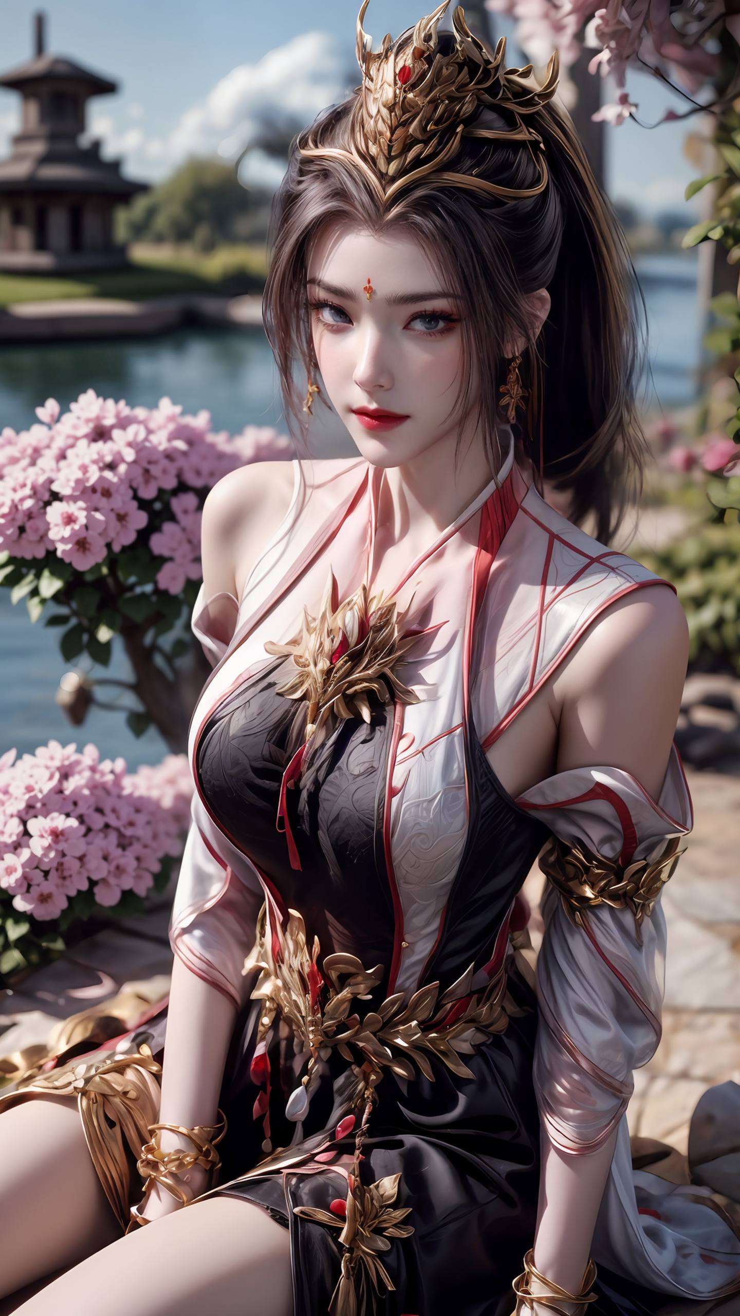 成为了无数动漫迷心中的壁纸首选！高清4K的神图壁纸以其独特的玄幻魅力和冷艳气质