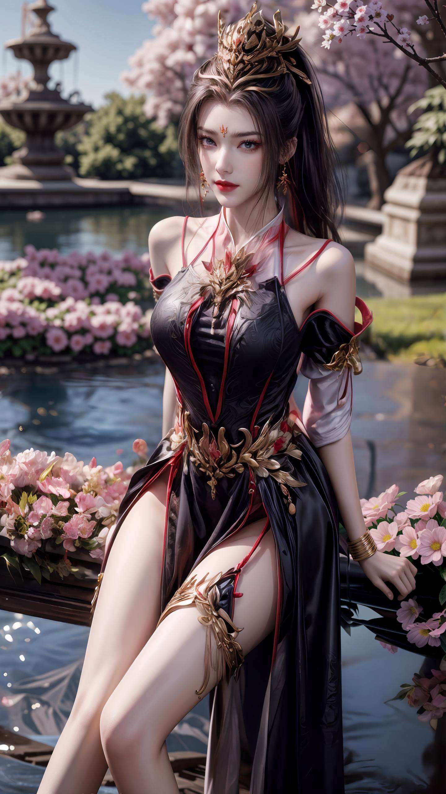 每一次轻启朱唇这样的国漫女神