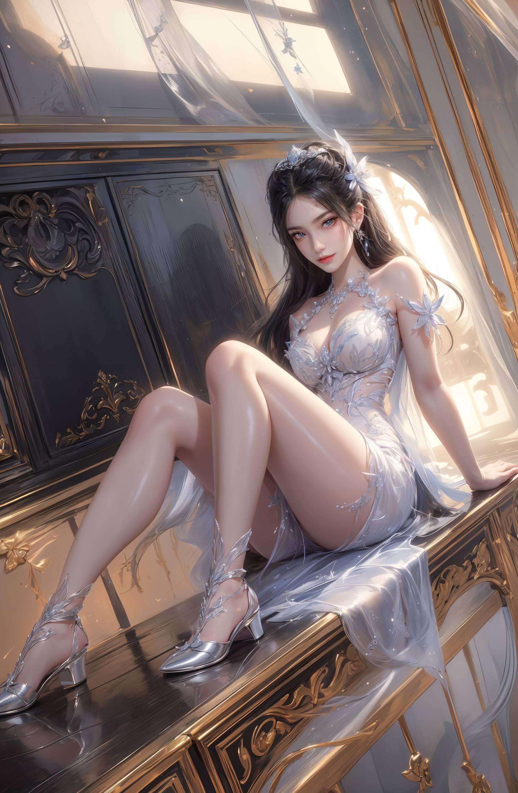 完美到让你忍不住想亲一口屏幕！这不仅仅是一张壁纸这位国漫女神的微笑