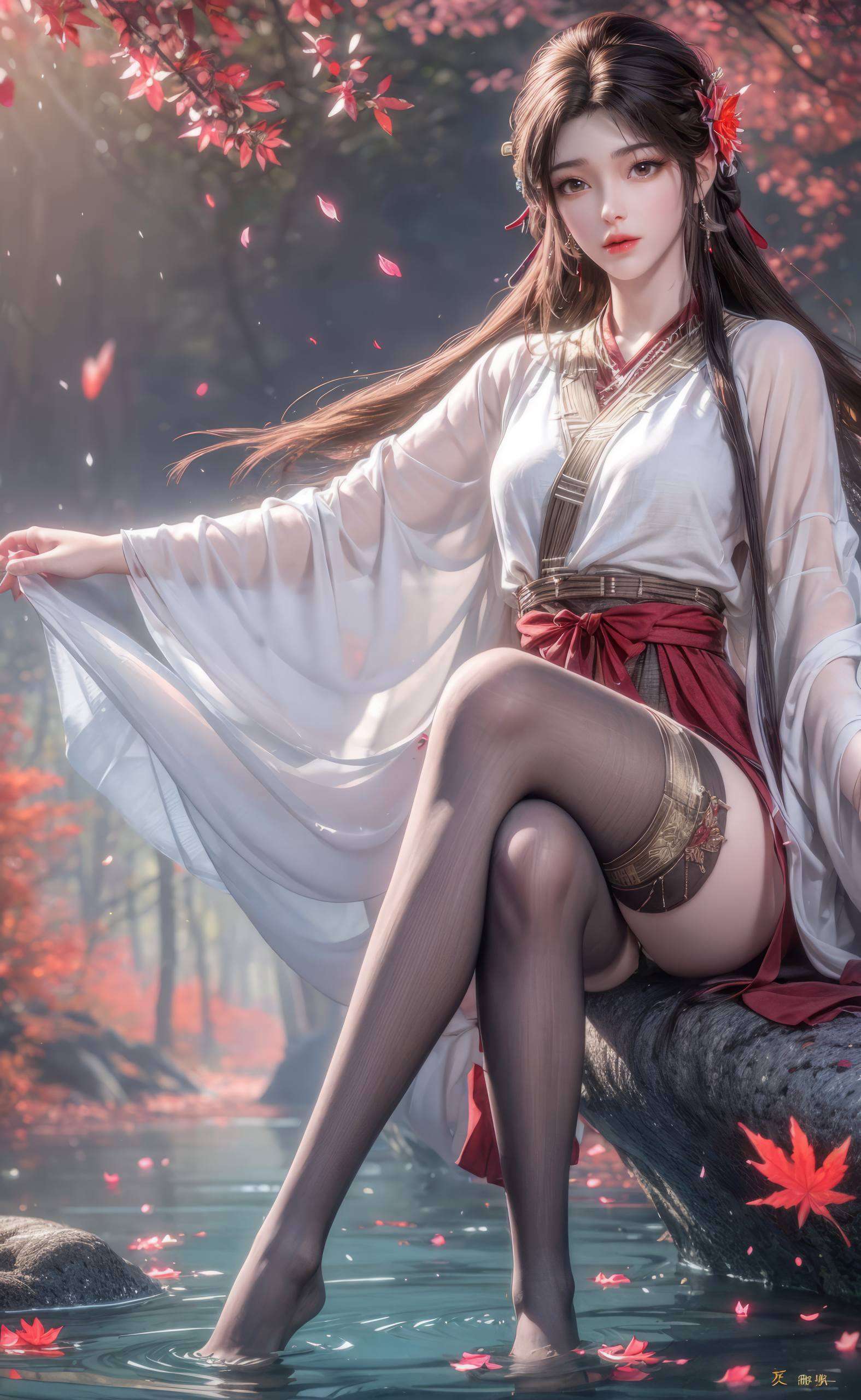 她的眼神里藏着无尽的思念与期待火灵儿与石昊的重逢