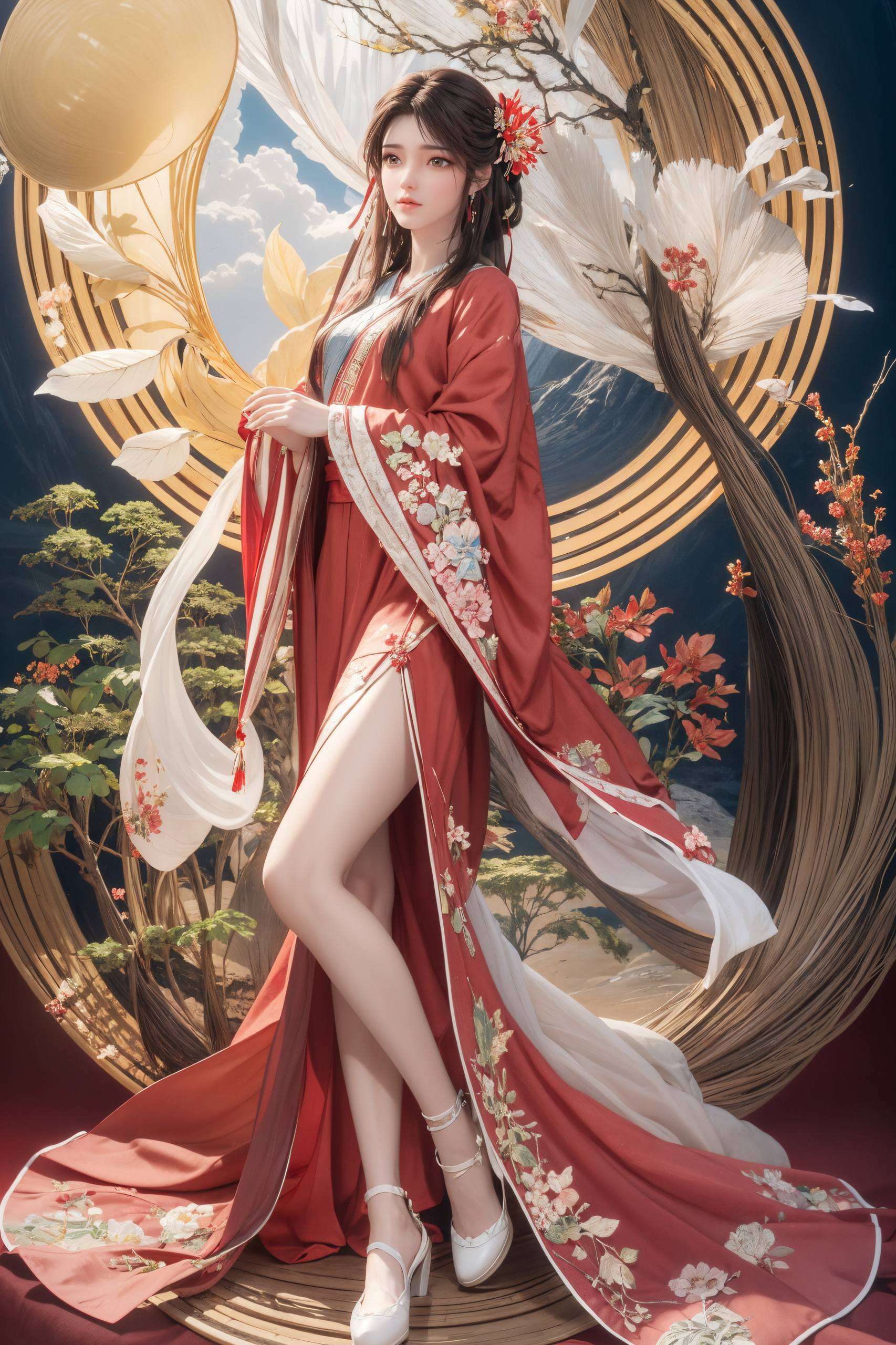 仿佛诉说着古老的故事怎能不让人心动？快来下载她的壁纸