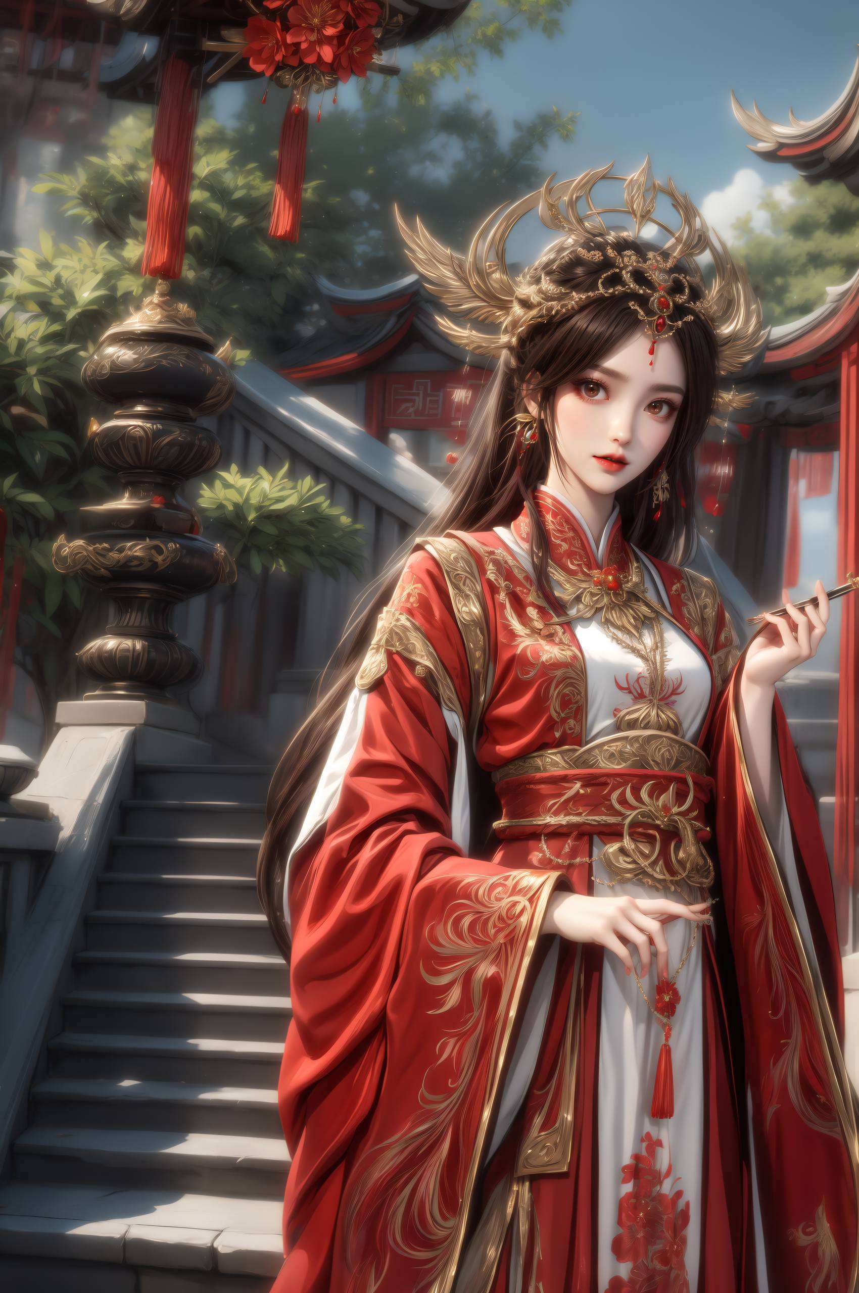 这位来自《完美世界》的国漫女神快来下载她的壁纸
