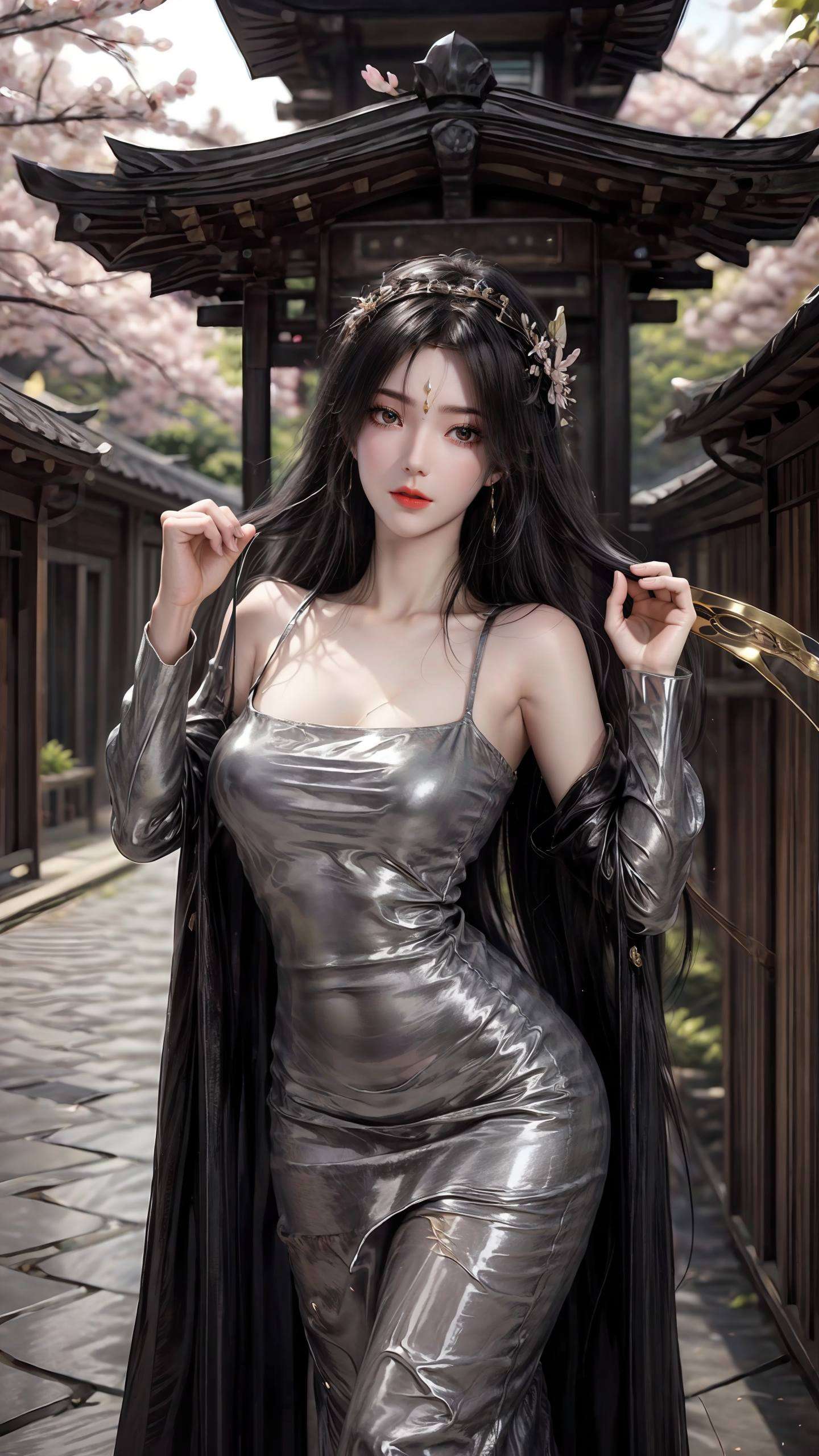 每一步都仿佛踏在时光的长河之上既是国漫中的女神