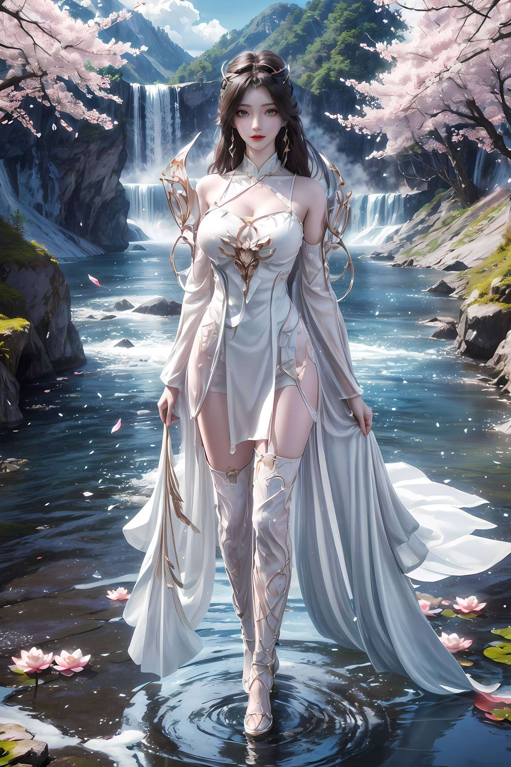 在完美世界的玄幻画卷中成为了无数人心中的国漫女神