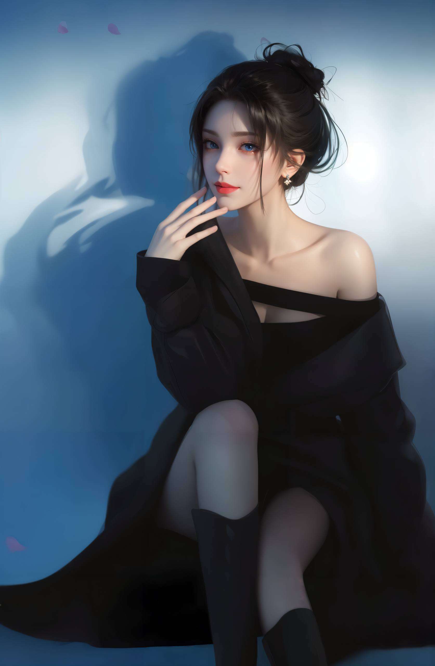 下载她的壁纸让你的手机瞬间升级为“仙界通讯器”