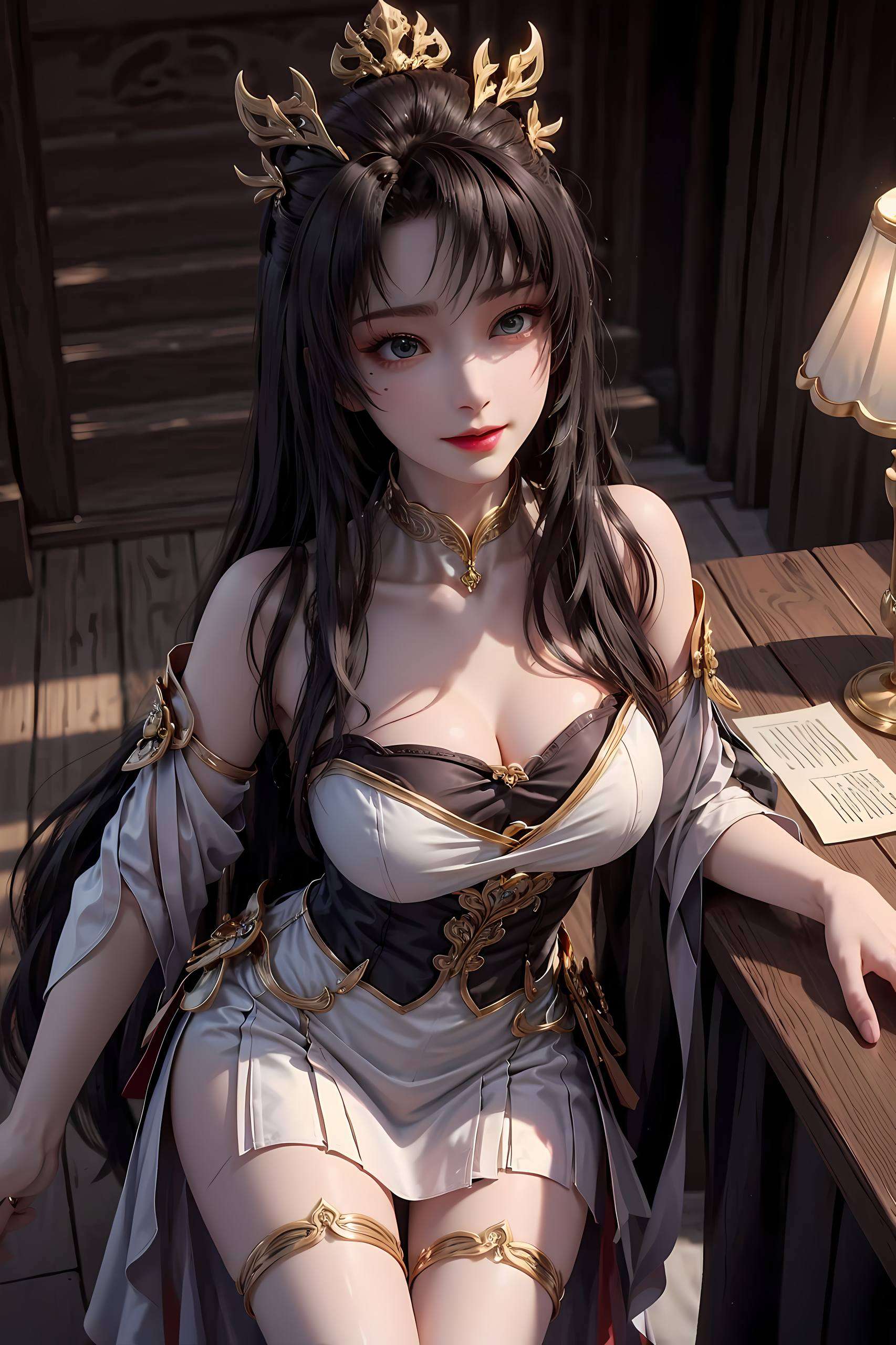 随风舞动这样的国漫女神