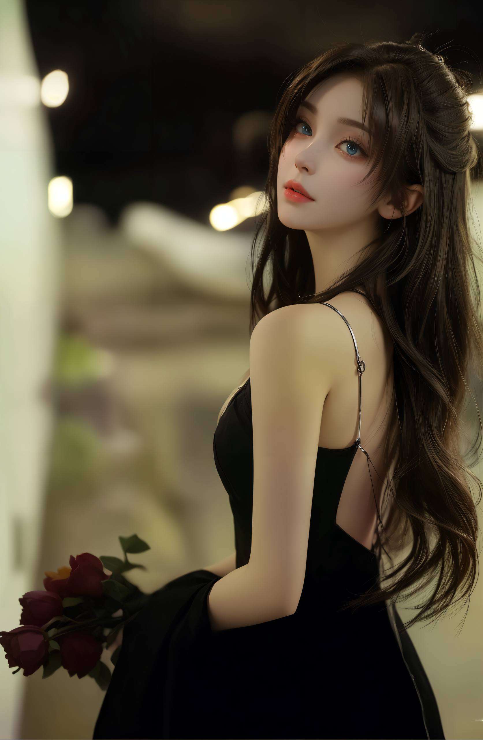 仿佛能将你带入一个充满玄幻色彩的梦境成为了无数动漫迷心中的女神