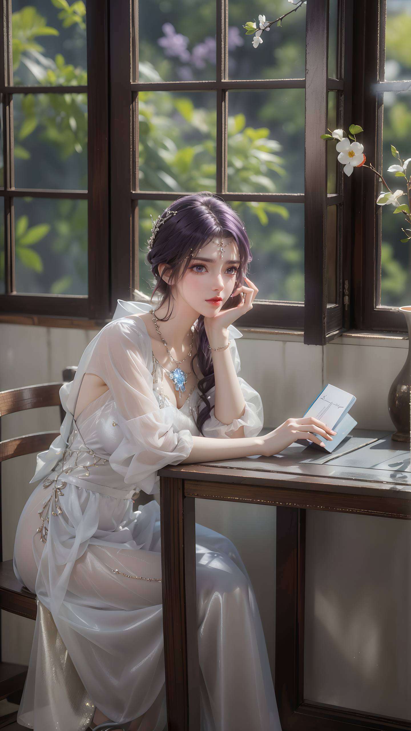 这位来自完美世界的国漫女神让你的每一次解锁都变成了一场与女神的邂逅