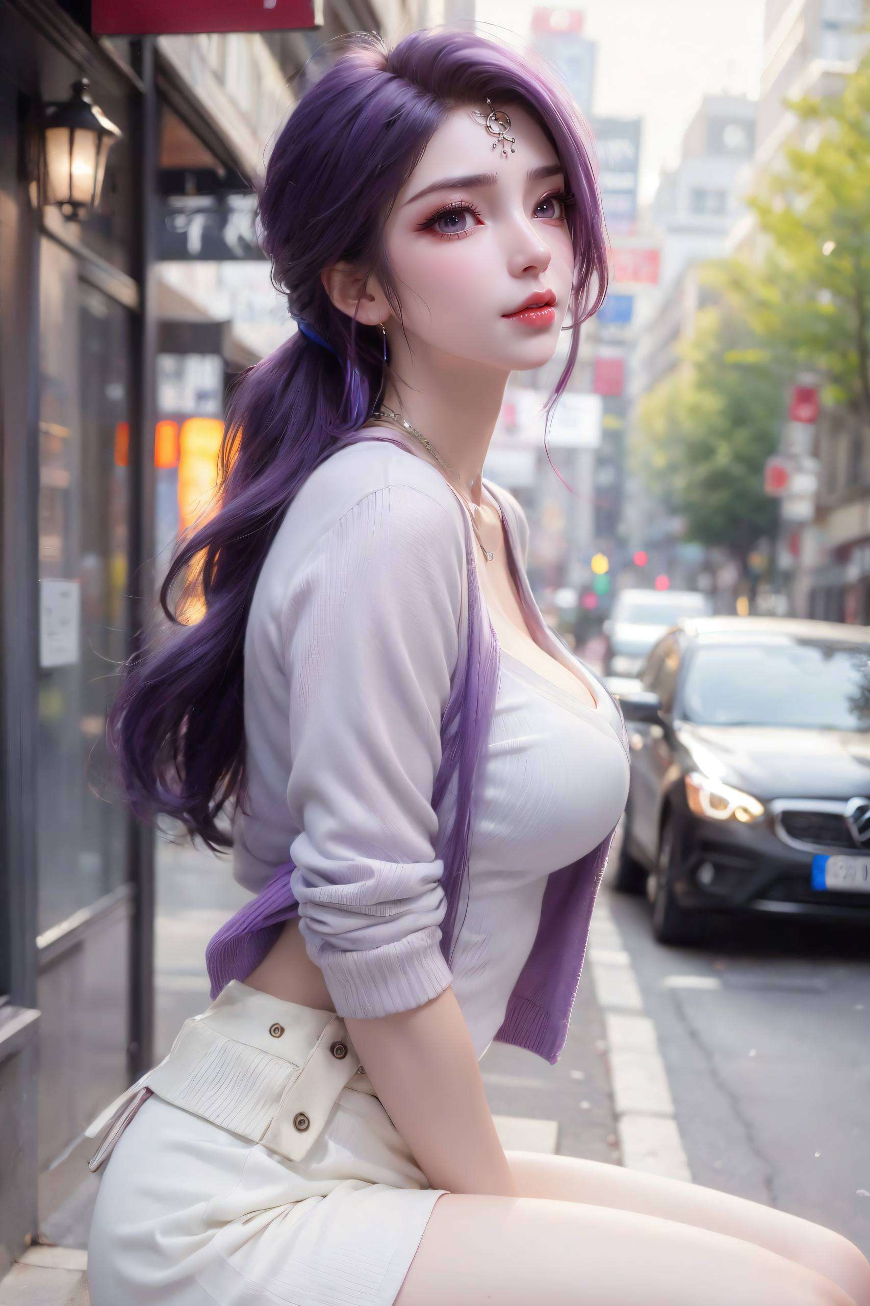 国漫女神之翘楚如云霞之绚烂