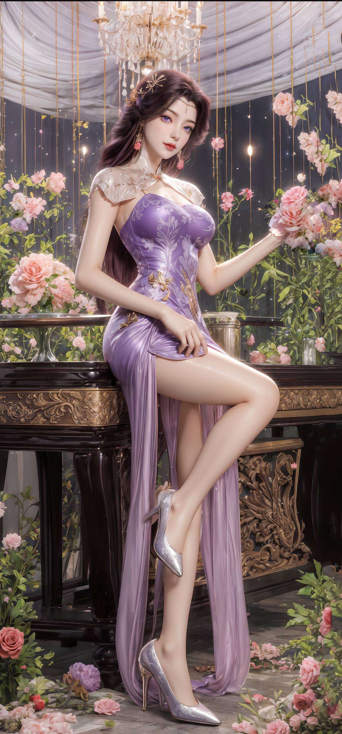 完美世界的护花使者壁纸界的颜值担当！她的美貌如玄幻仙境
