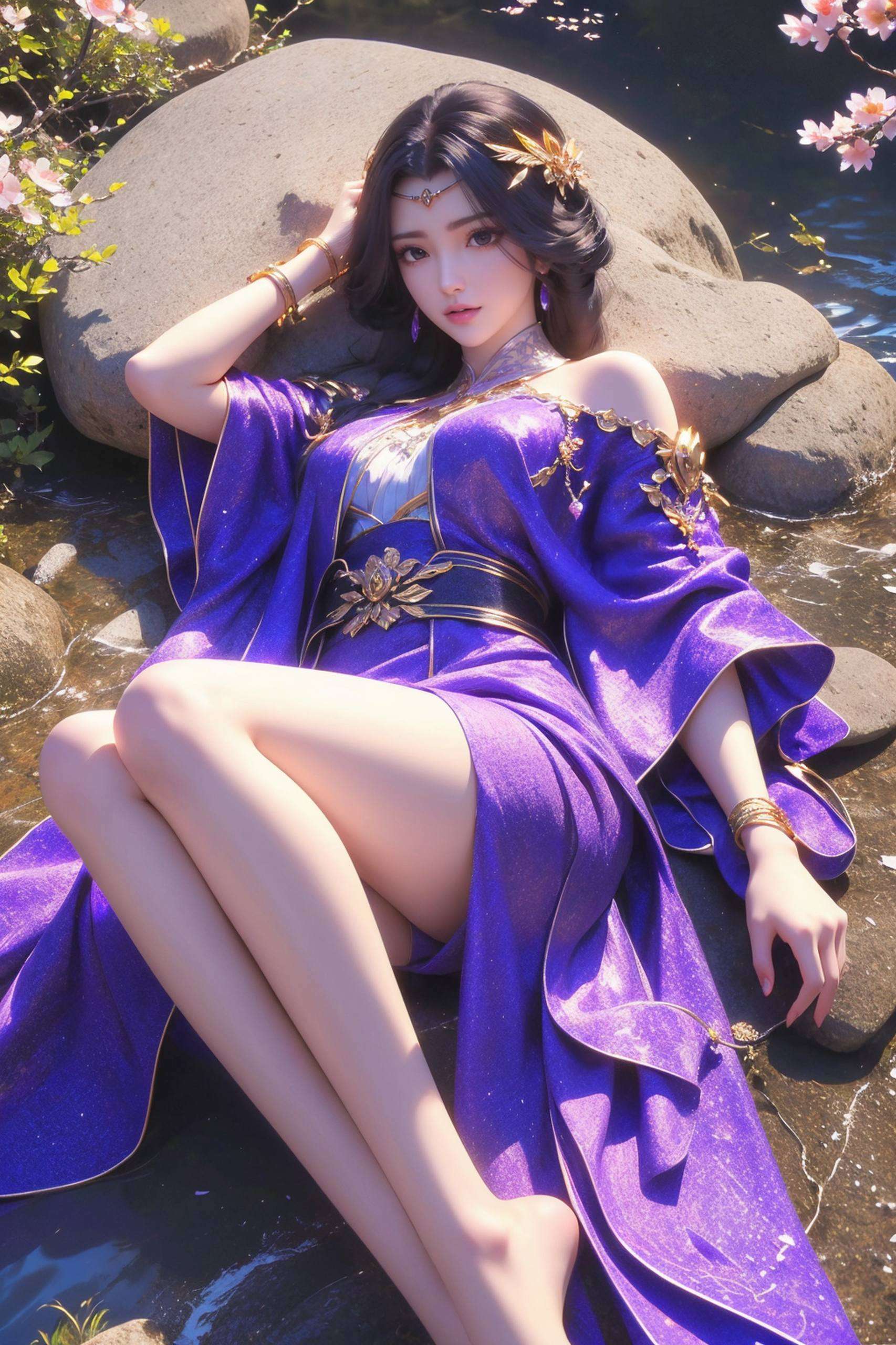 更是对国漫艺术的一种致敬以其清丽脱俗的容颜和神秘莫测的气质