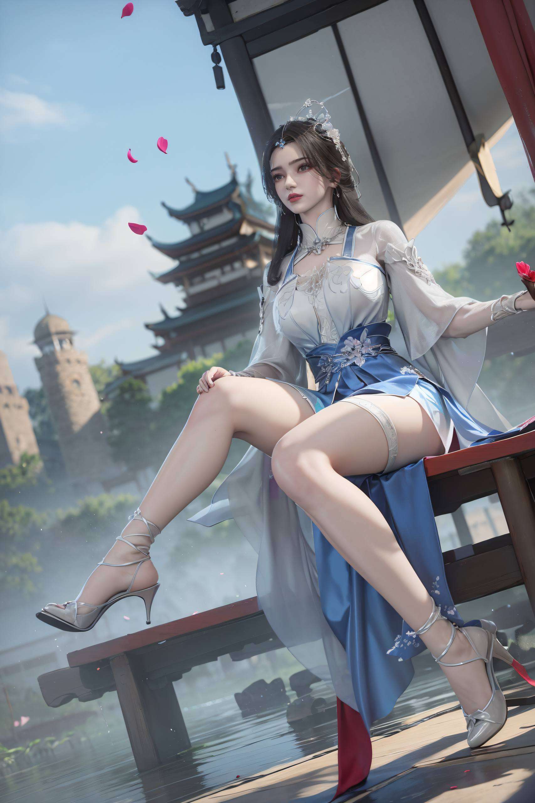 让李慕婉的美丽与神秘想象一下