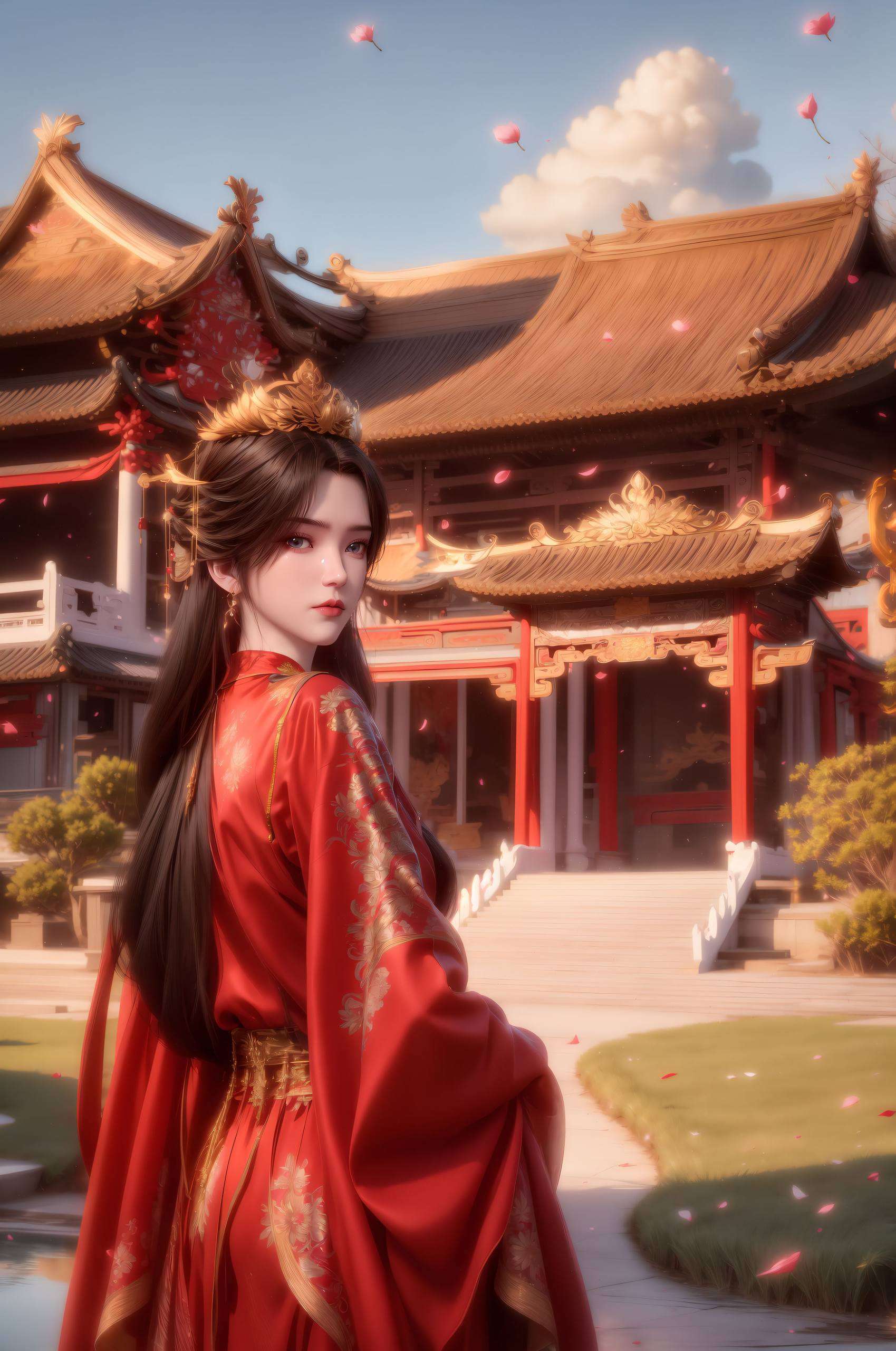 以其清丽脱俗的容颜和仙气飘飘的气质让李慕婉的美丽陪伴你的每一天吧！