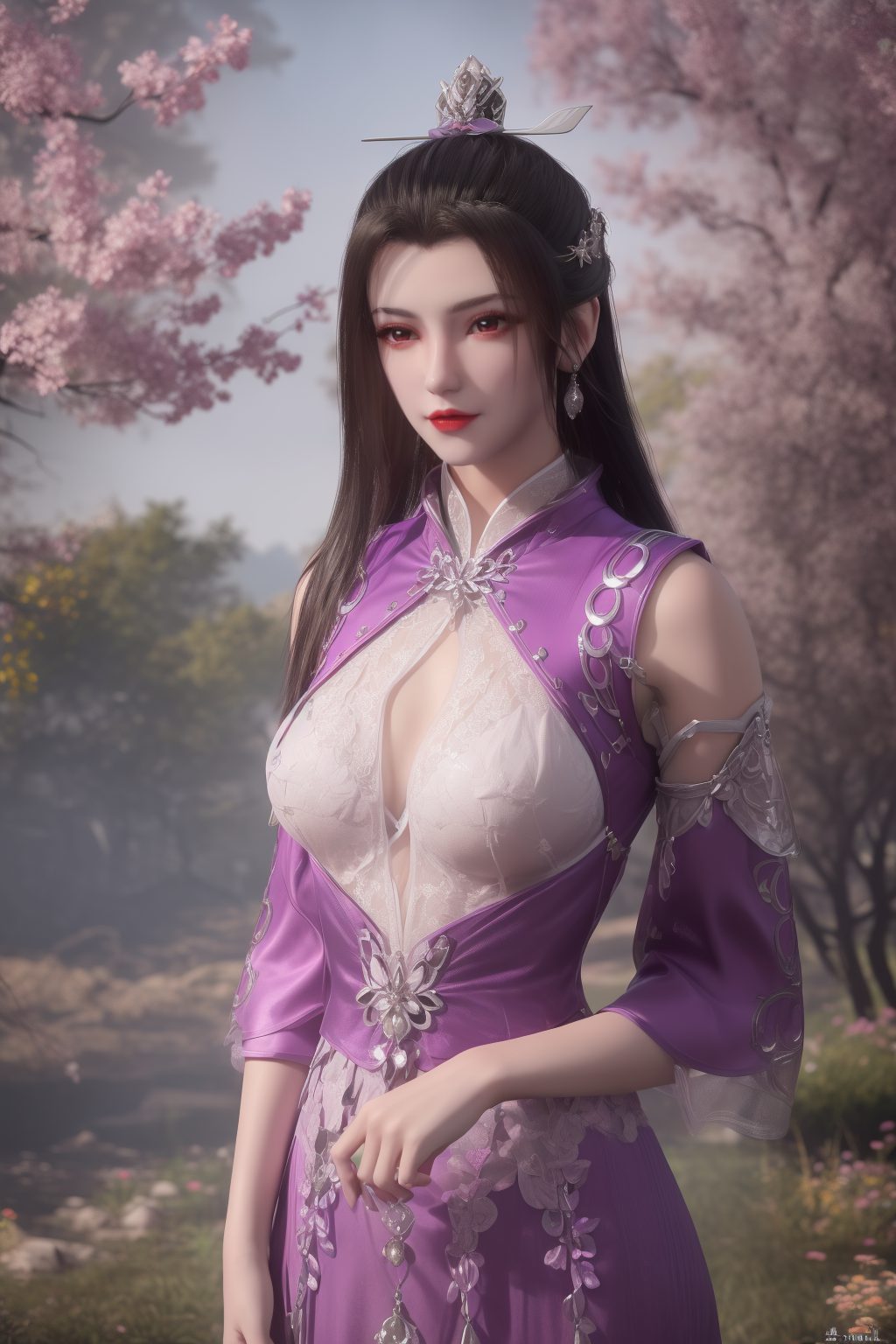 仿佛能让手机屏幕也染上一抹仙境的色彩这样的壁纸