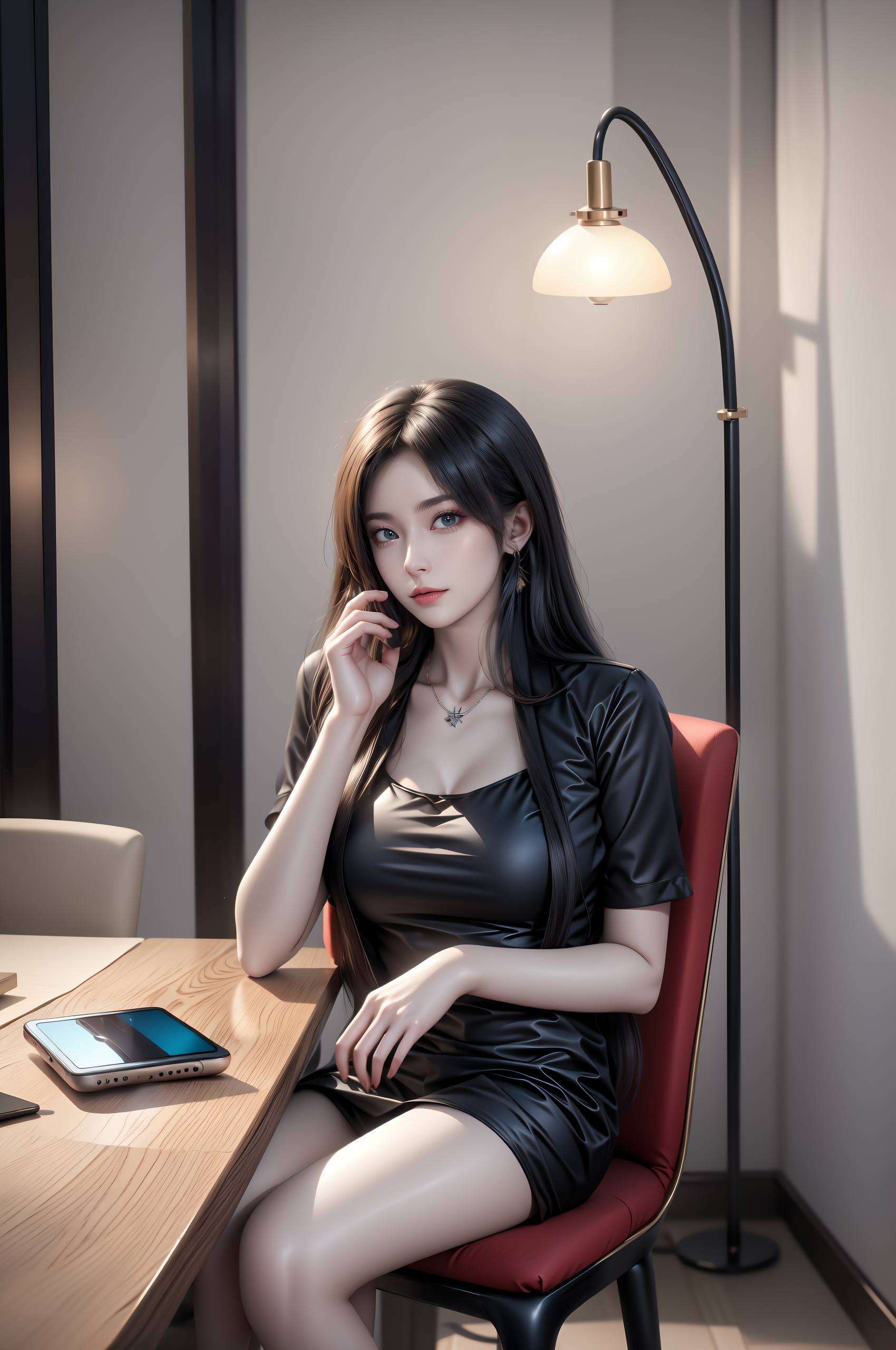还不快换上我的壁纸！”这位雄兵连的女神