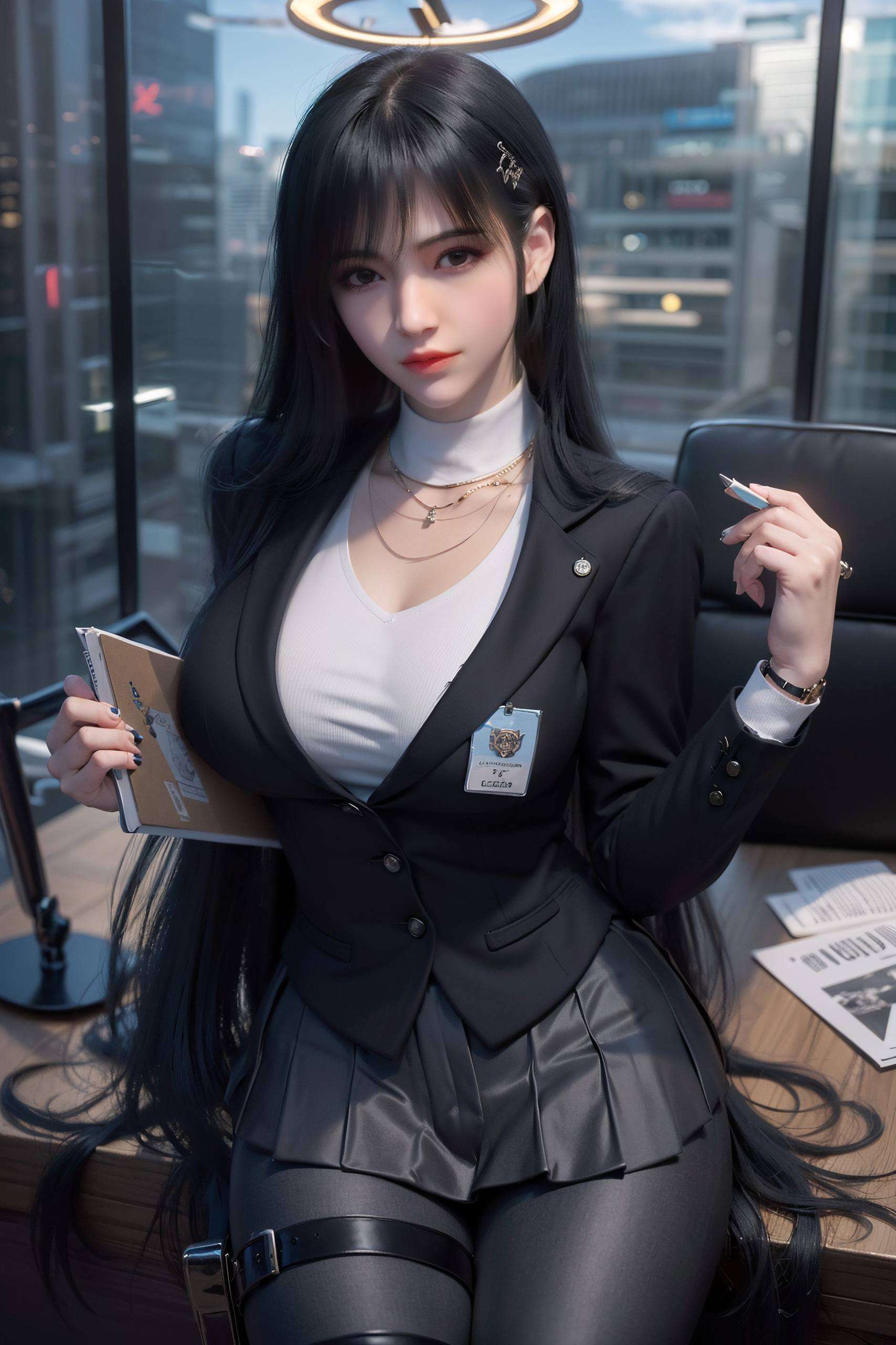 你的手机屏幕上琪琳女神身着古香古色的战袍