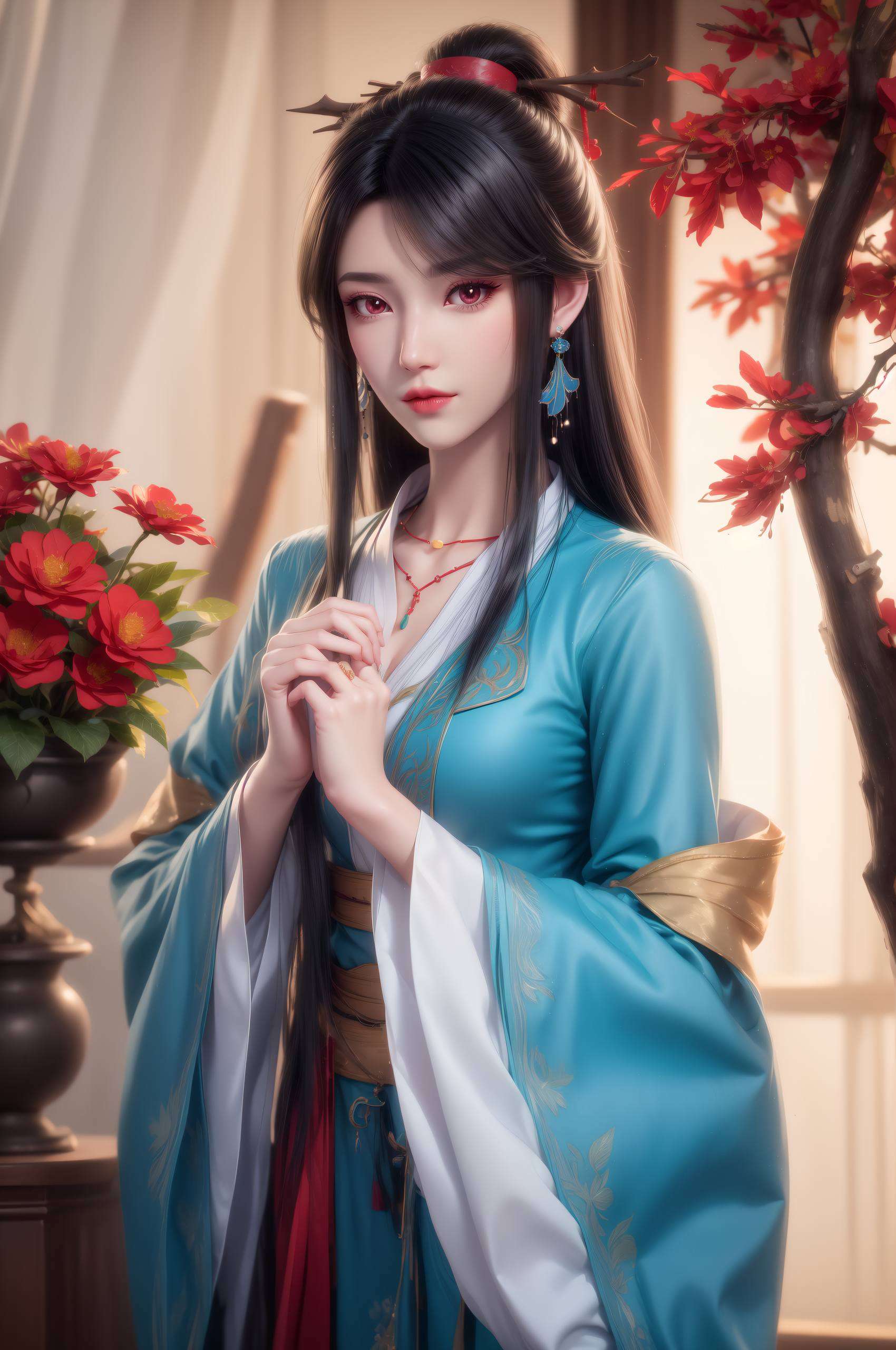 在元尊的世界里她的形象都深深烙印在每一个粉丝的心中