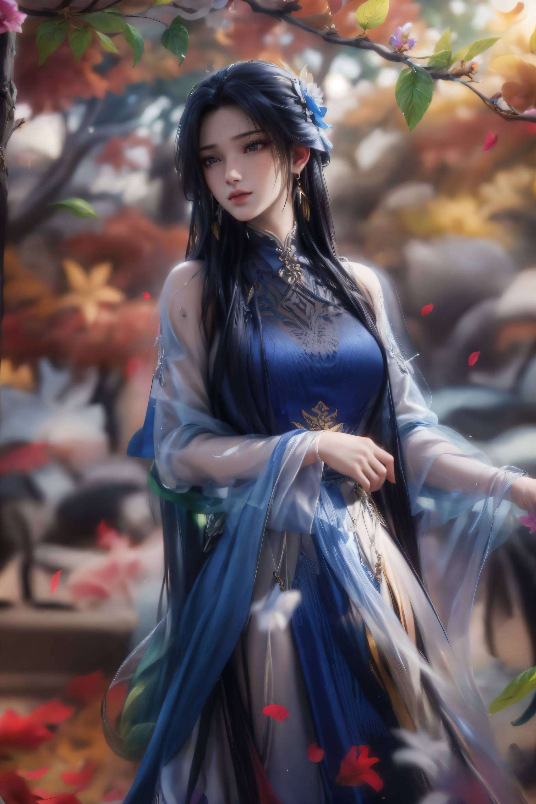 冰雪聪明国漫女神
