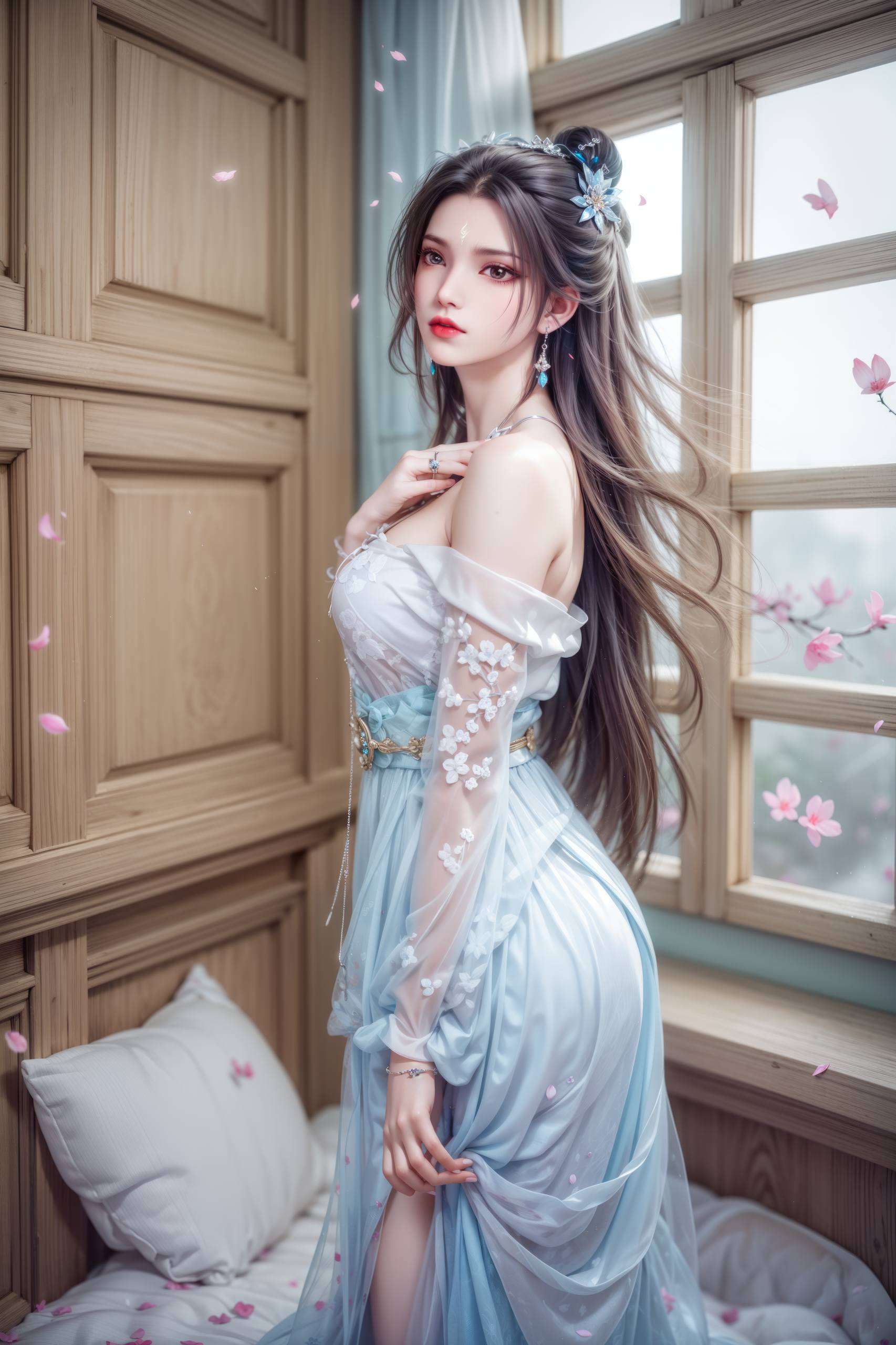 这可不是什么“冰山美人”的壁纸这位来自诛仙的冰雪女神