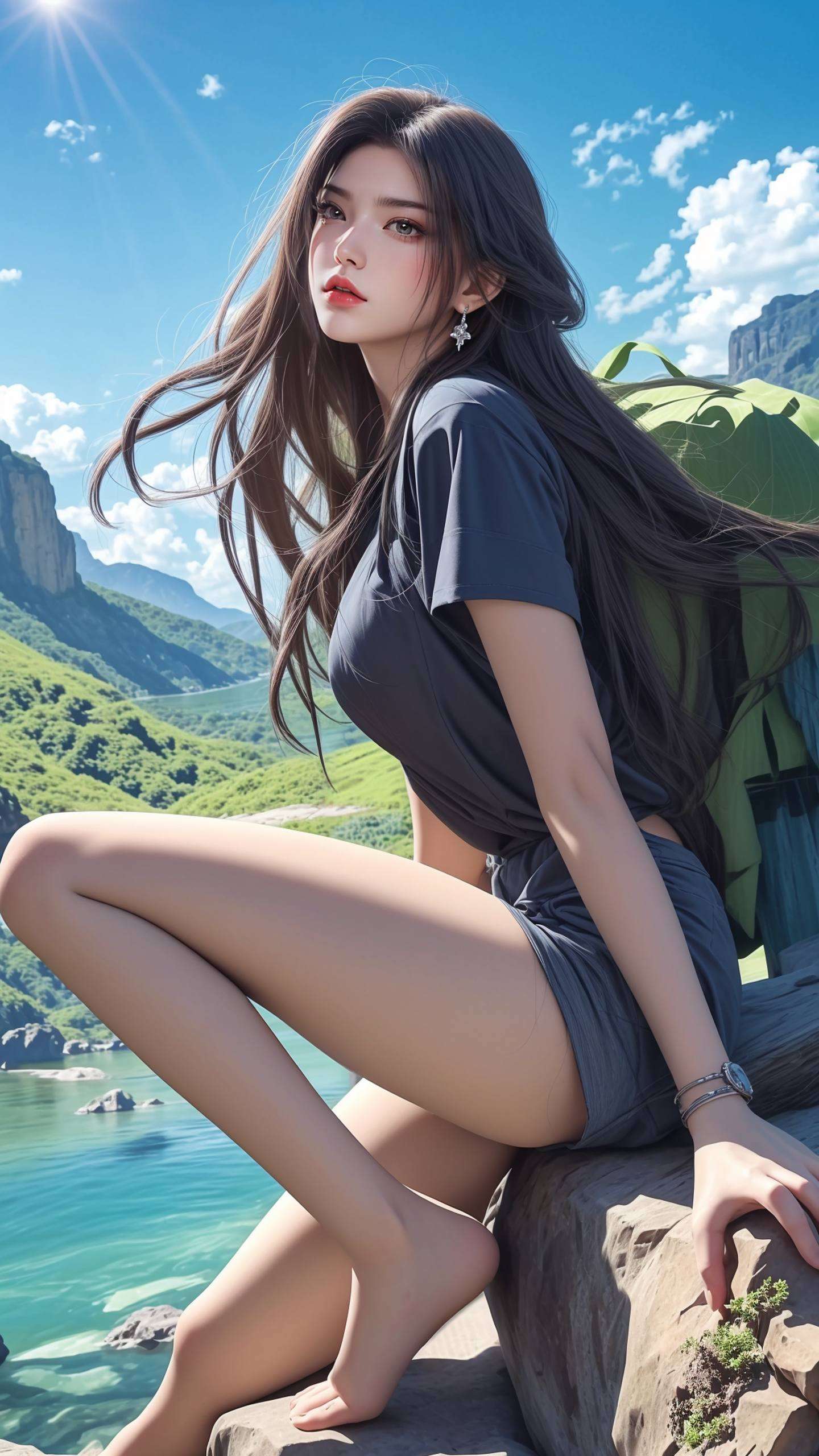 这位诛仙中的冰雪女神让你的手机也拥有这位国漫女神的魅力吧！