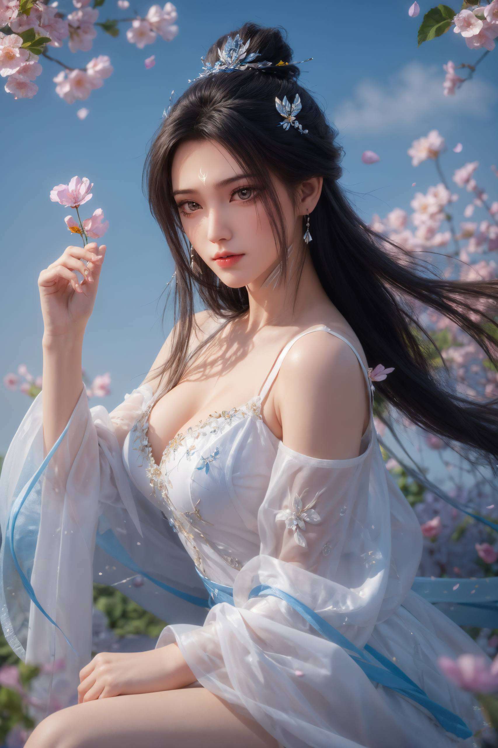 成为了无数动漫迷心中的壁纸女神这位来自《诛仙》的国漫女神