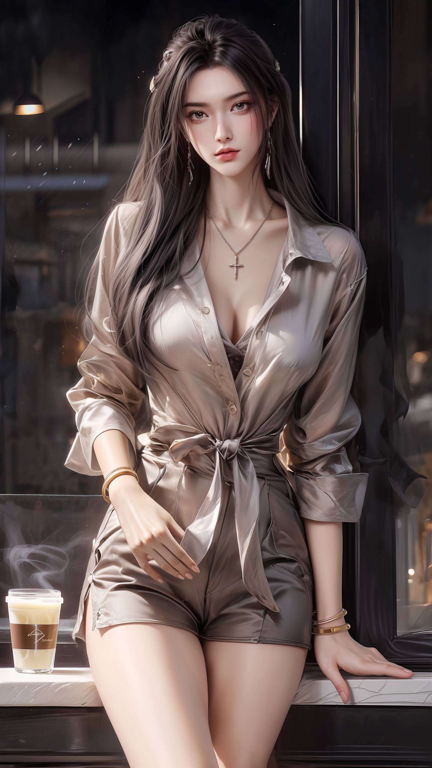成为朋友圈里最靓的仔！随时准备爆发！下载她的壁纸