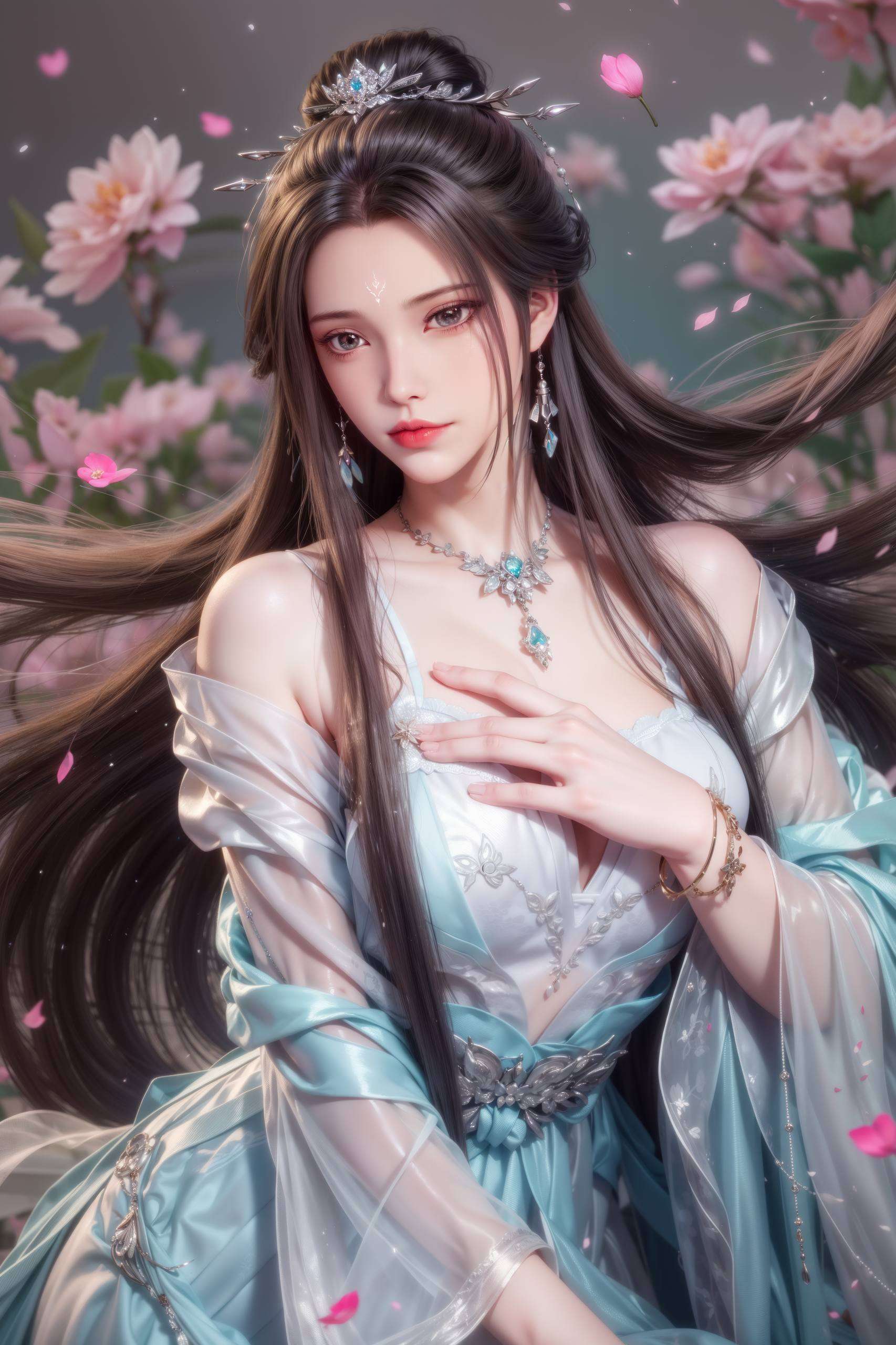 让你的屏幕焕发出不一样的光彩以其清冷如雪的气质和绝世容颜