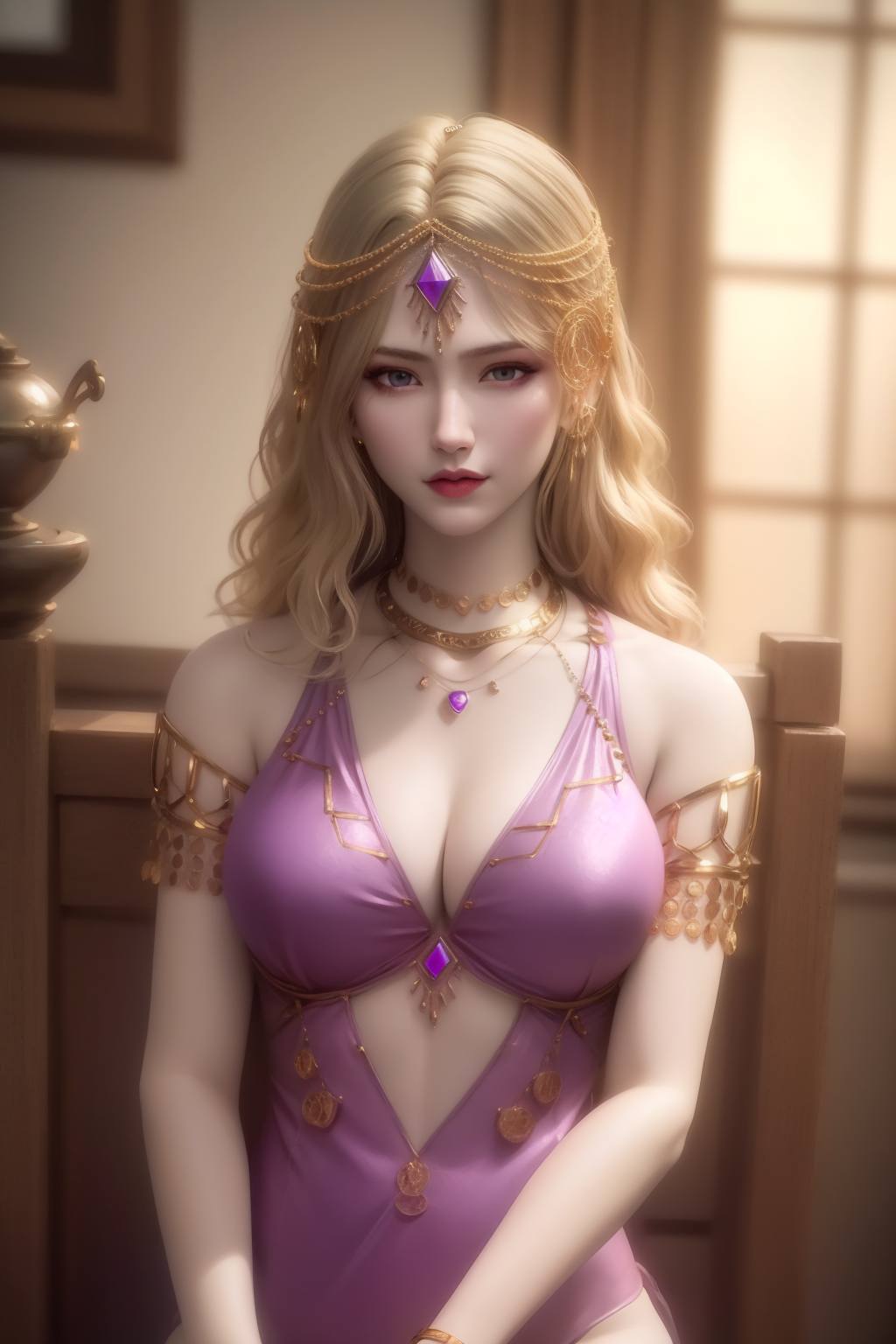 她的壁纸不仅能让你的手机屏幕焕发玄幻光彩如同春风拂面
